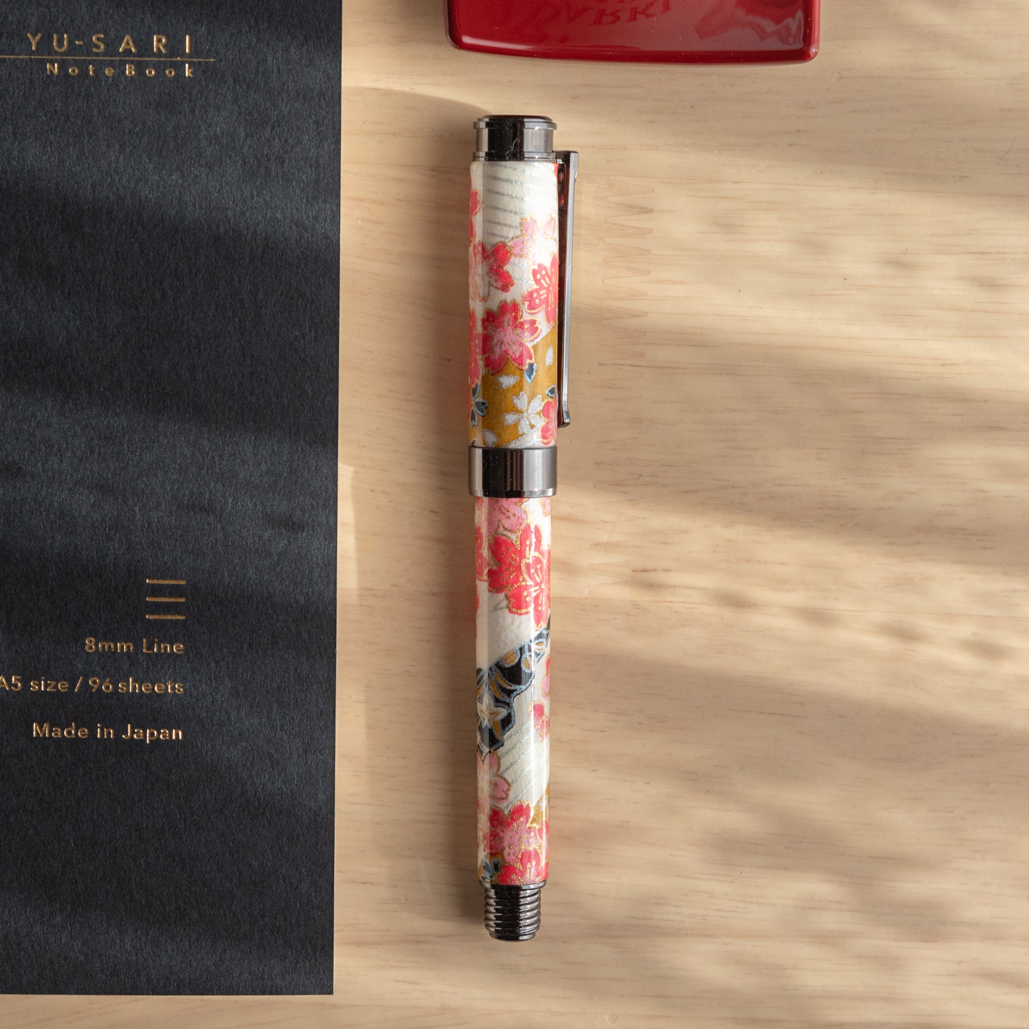 Akebono Cherry Mino Washi Fountain Pen