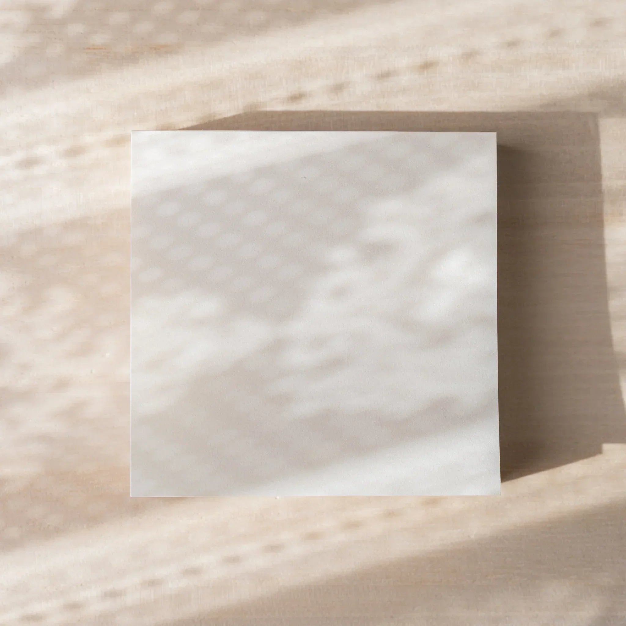 Individual Arabelle memo pad block showing soft pastel color with lined paper pages for daily note-writing