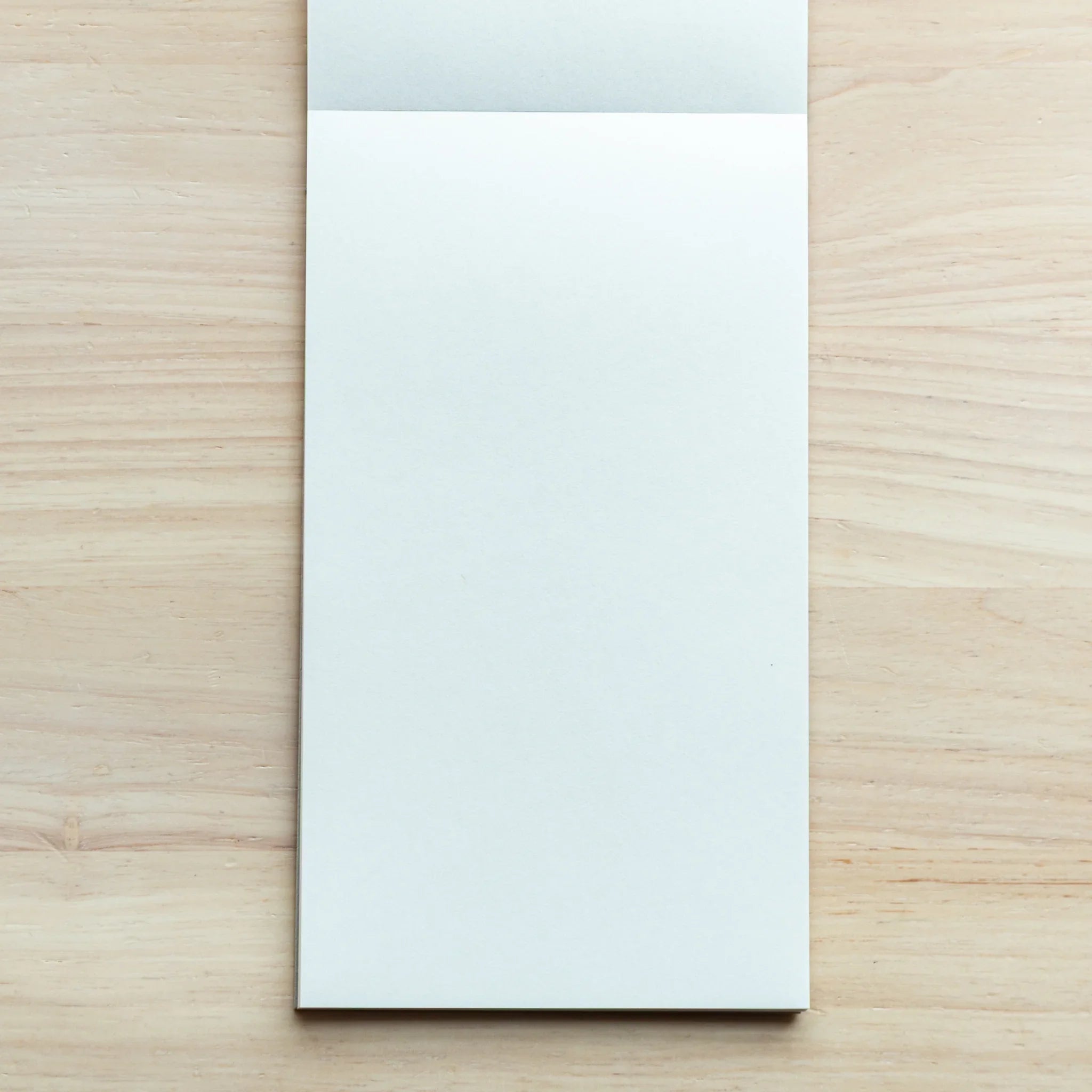 Inside view of Bullet Paper No.3 refill, plain white pages for Japanese Writing Pad personal size.