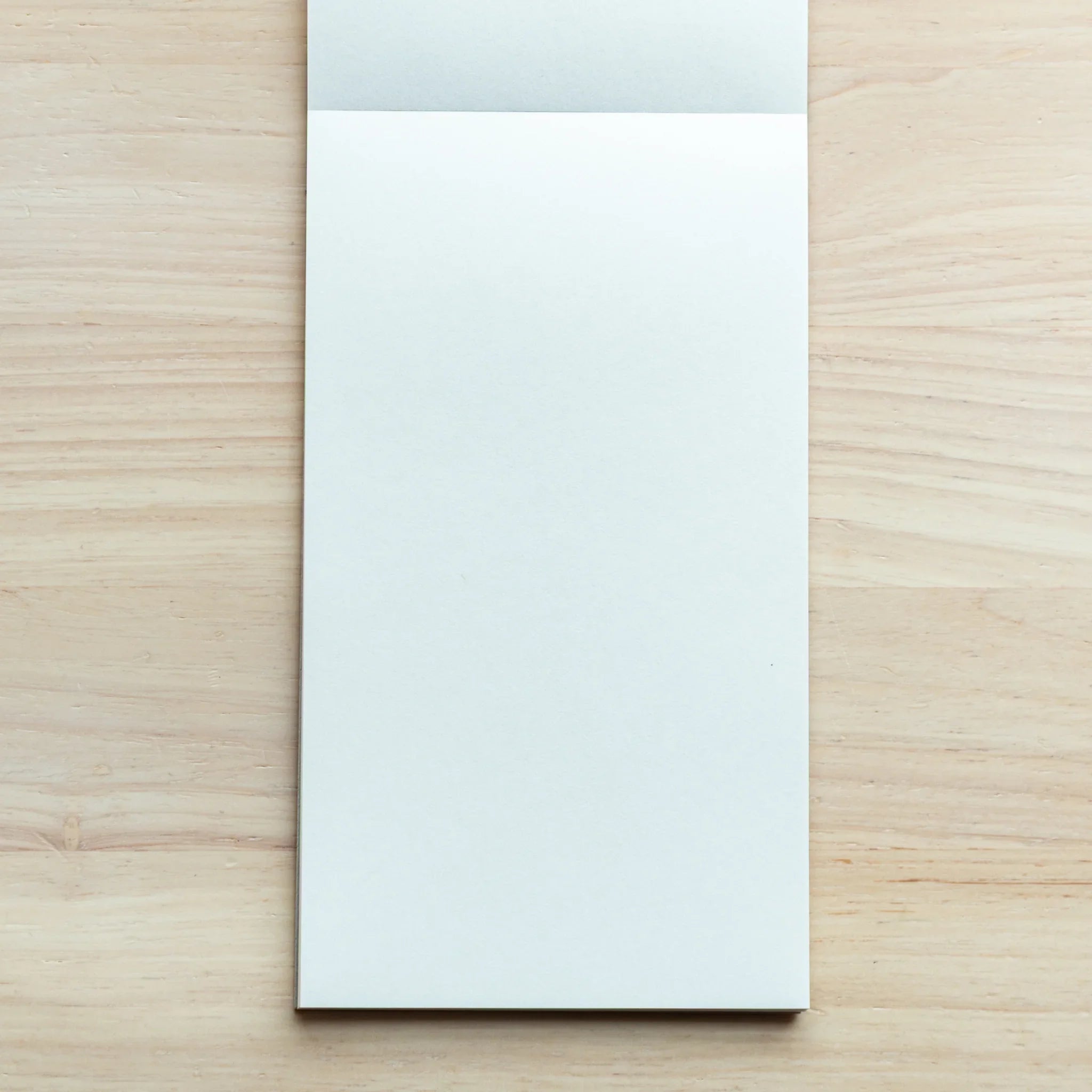 Japanese Writing Pad open view with Sheep Clouds Bond blank sheets, ideal for writing and journaling