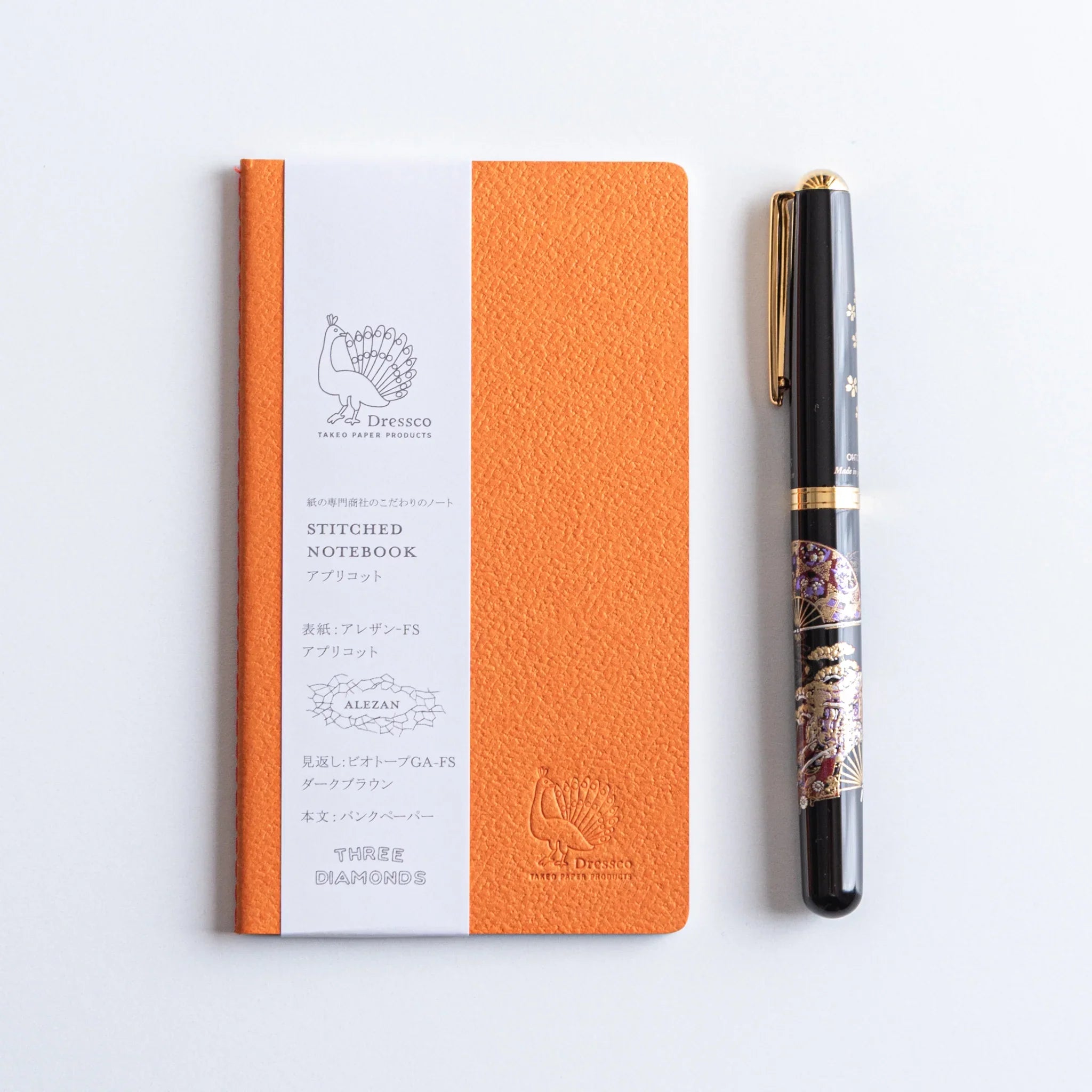 Dressco Bank Ledger Paper Stitched Notebook – A6 Variant