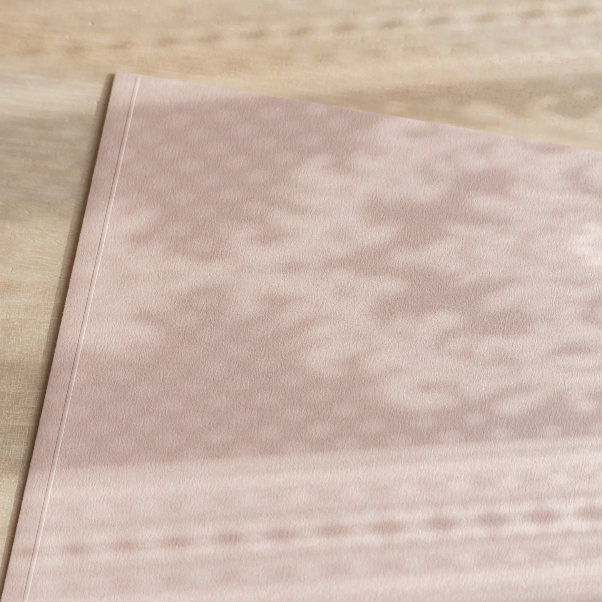 Dressco ivory large embossed envelope image fifty-two, back view showing flap closure, with embossed pattern, set of three