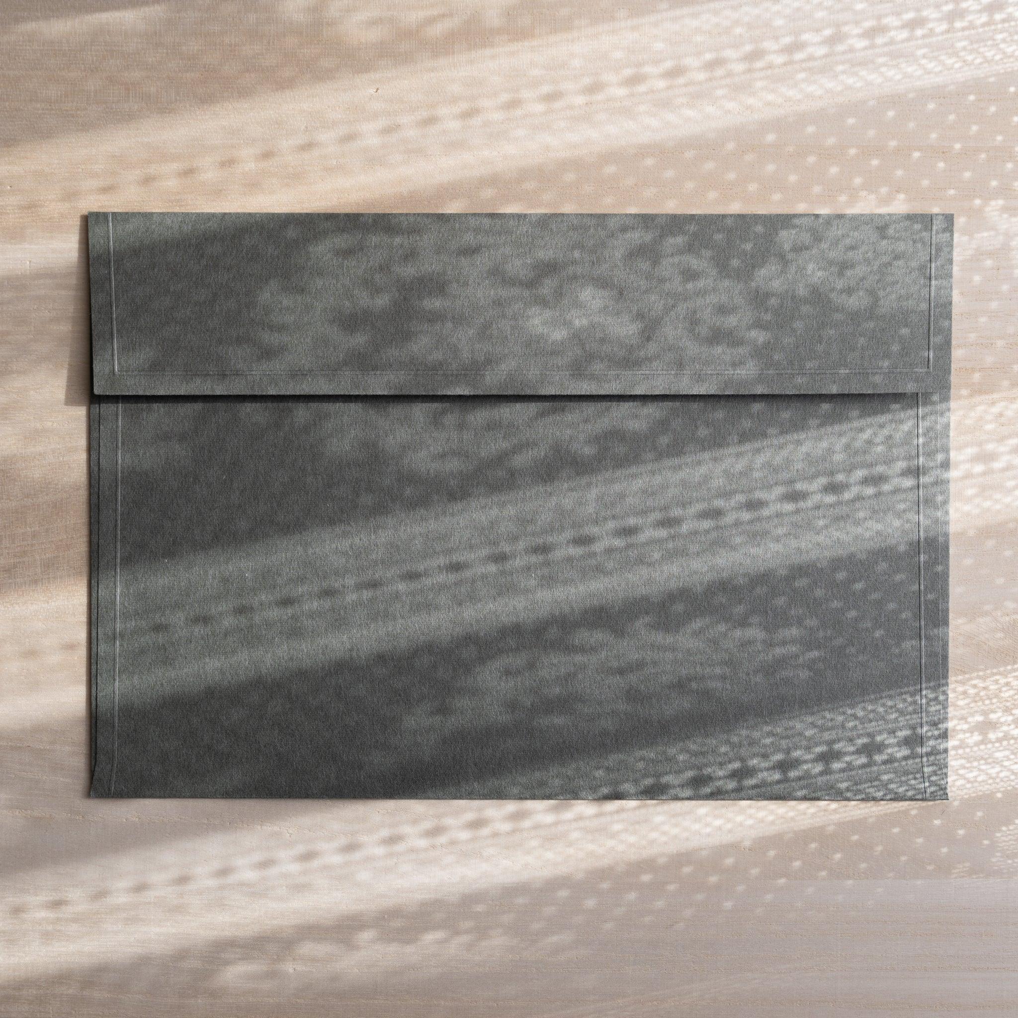 Dressco ivory large embossed envelope image fifty-seven, envelope edge detail, with embossed texture, set of three