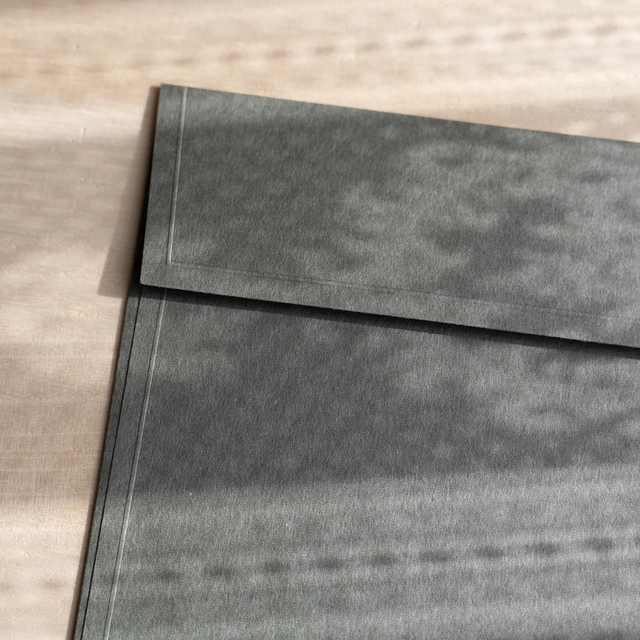 Dressco ivory large embossed envelope image fifty-nine, fanned display layout, with embossed paper, set of three