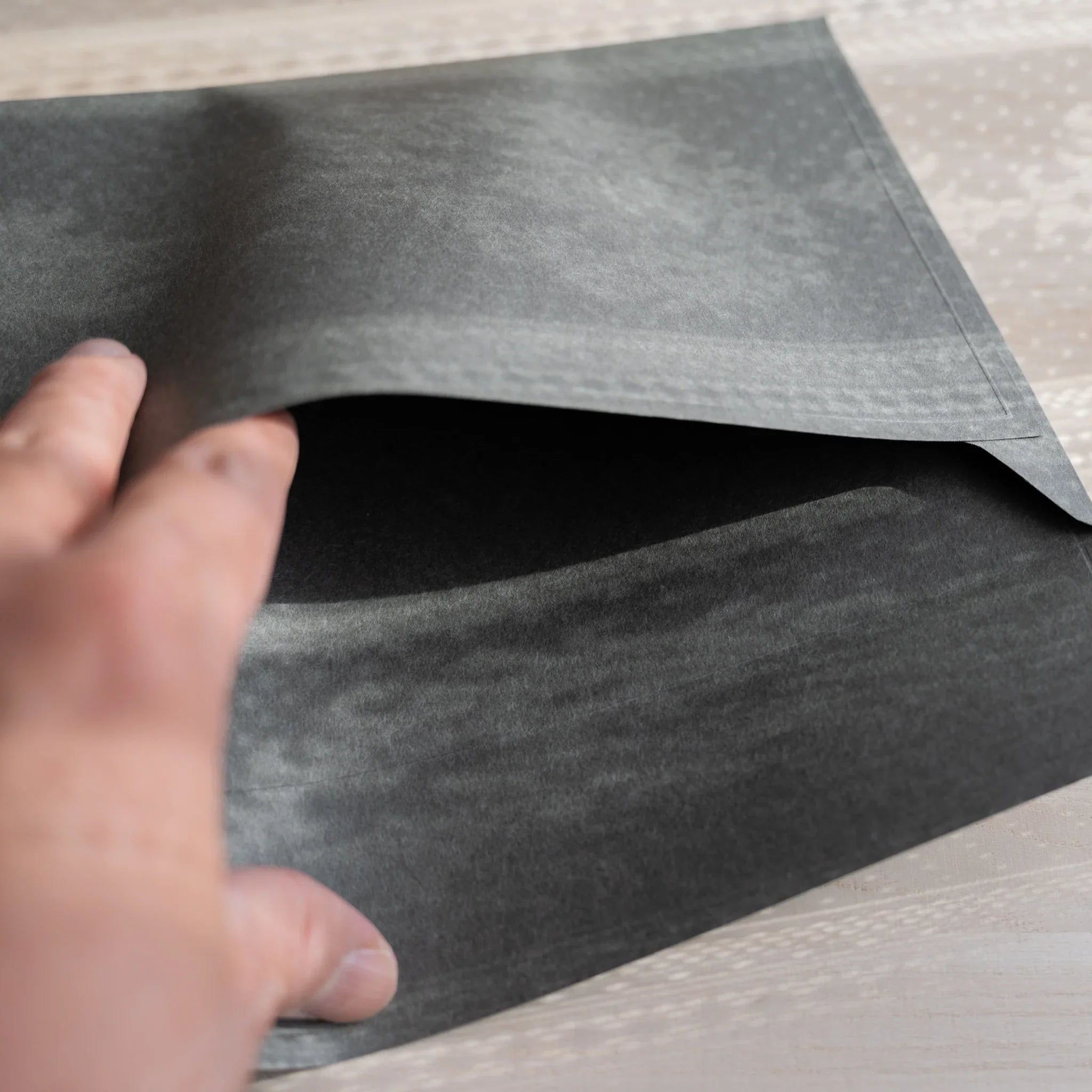 Dressco ivory large embossed envelope image sixty, stacked arrangement view, with embossing elegance, set of three