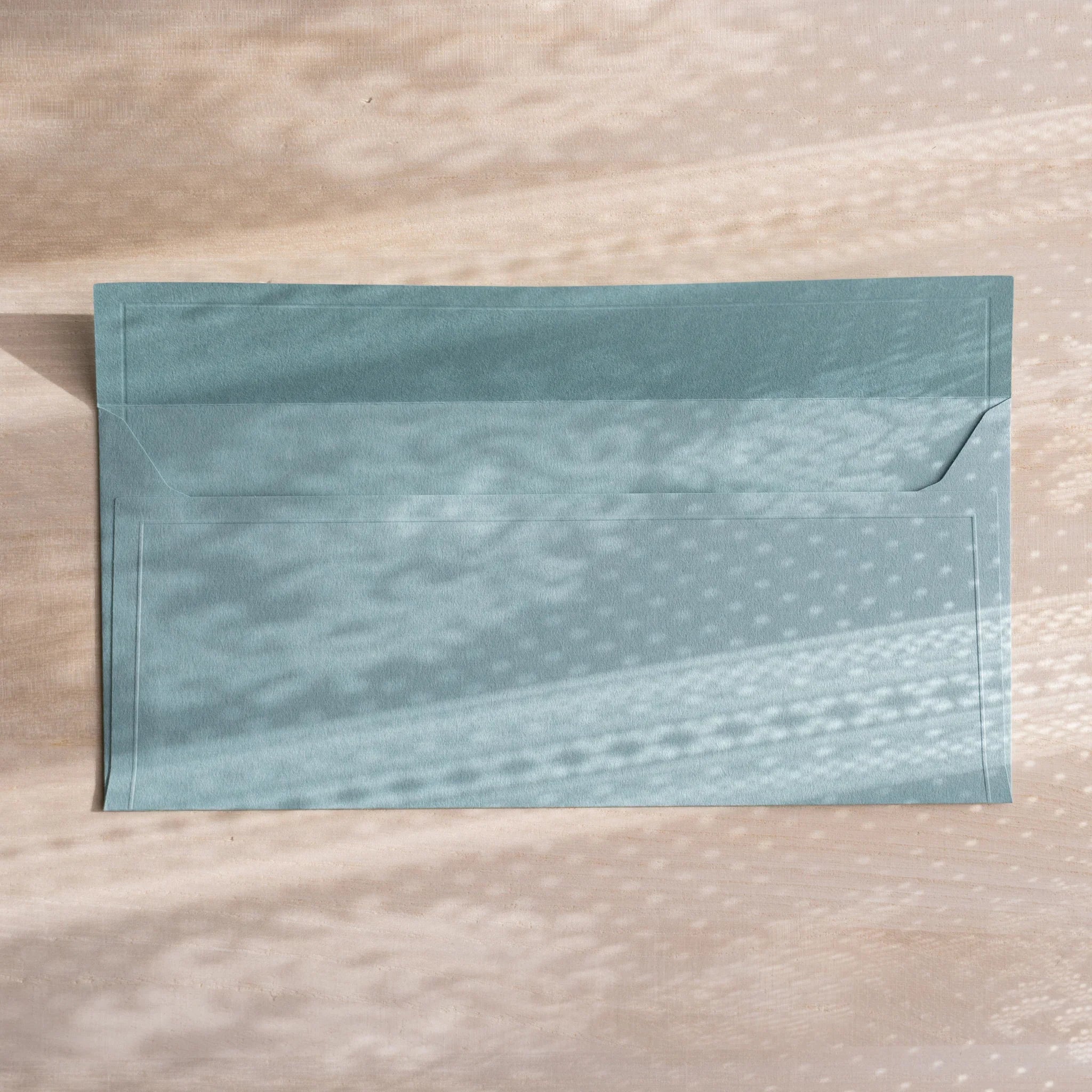 Dressco ivory medium embossed envelope image seven, envelope edge detail, with embossed texture, set of three quality