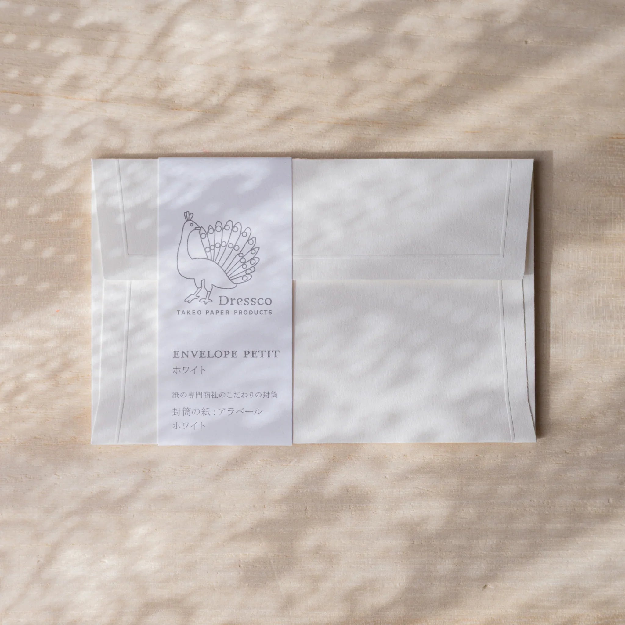 Dressco envelope collection featuring multicolor, flat lay showing design