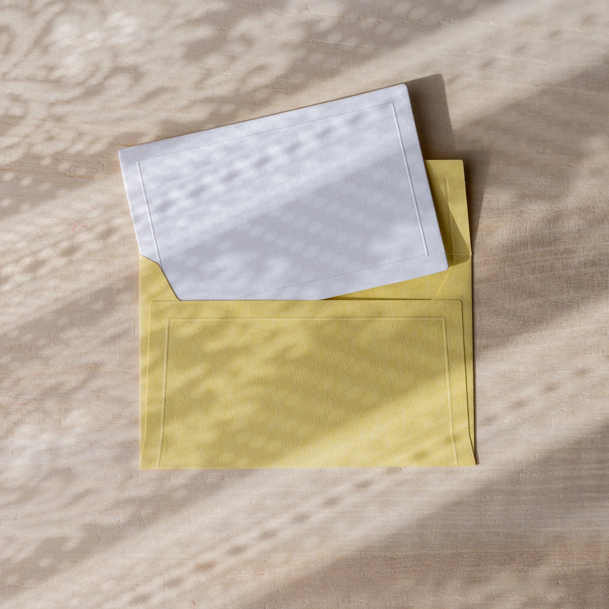 Dressco embossed small envelope in multiple colored, detailed view raised design