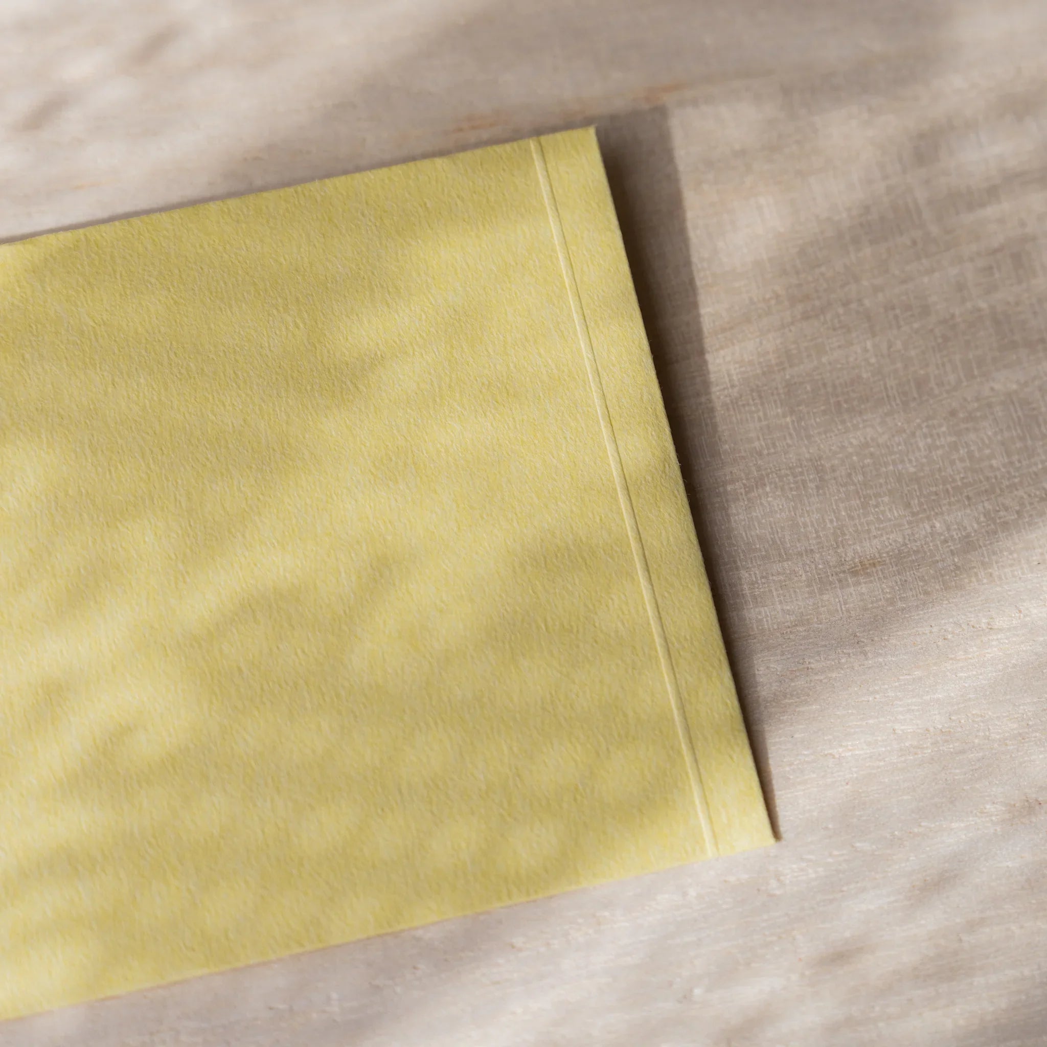 Dressco small embossed envelope set, sage green shade, product shot view