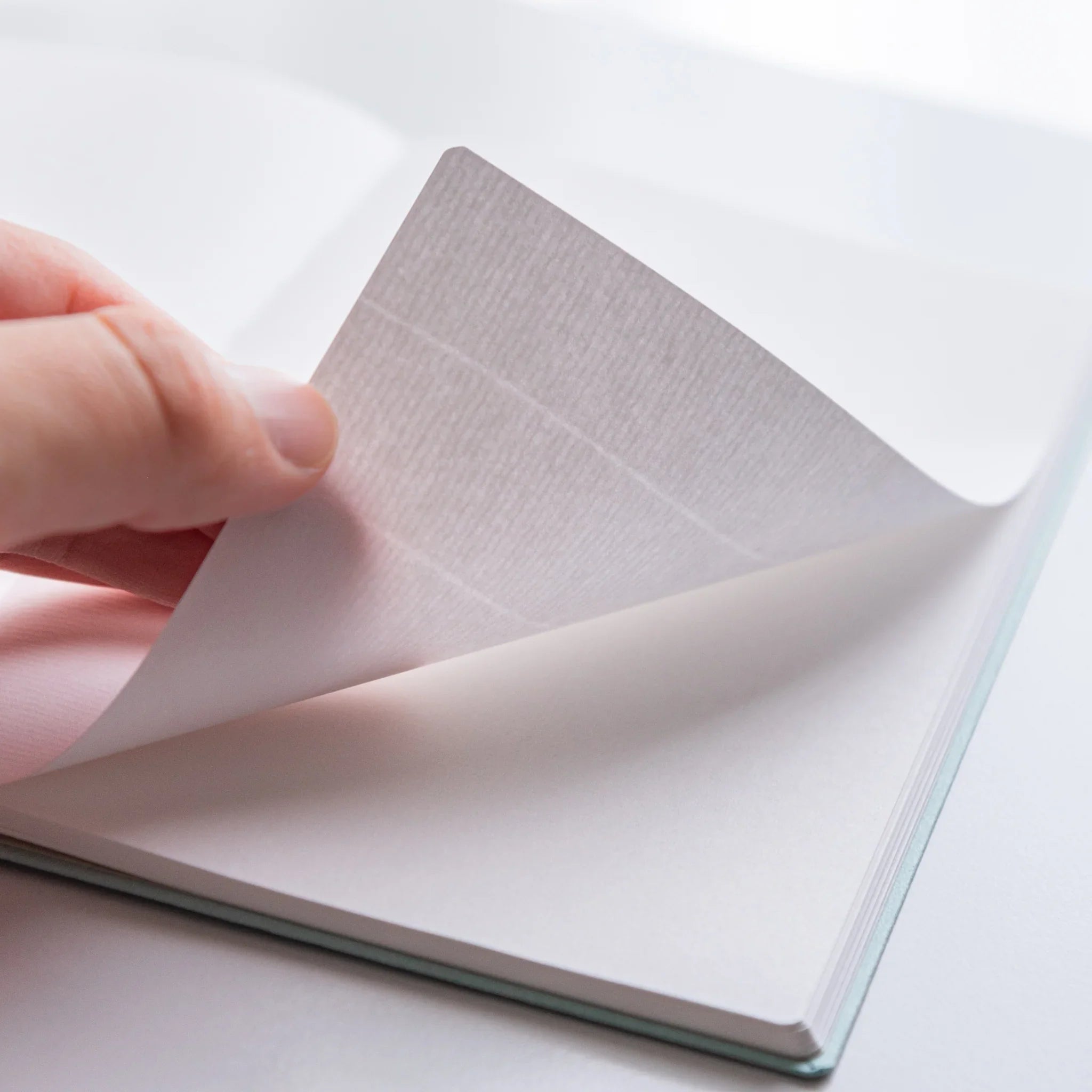 Dressco Spica Laid Bond Paper B6 notebook second color variant showing front cover with alternative color scheme