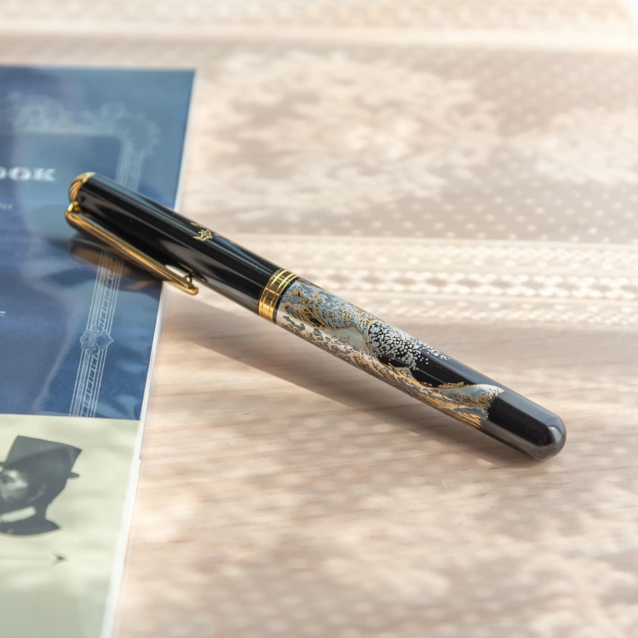 Great Wave Yamanaka Fountain Pen