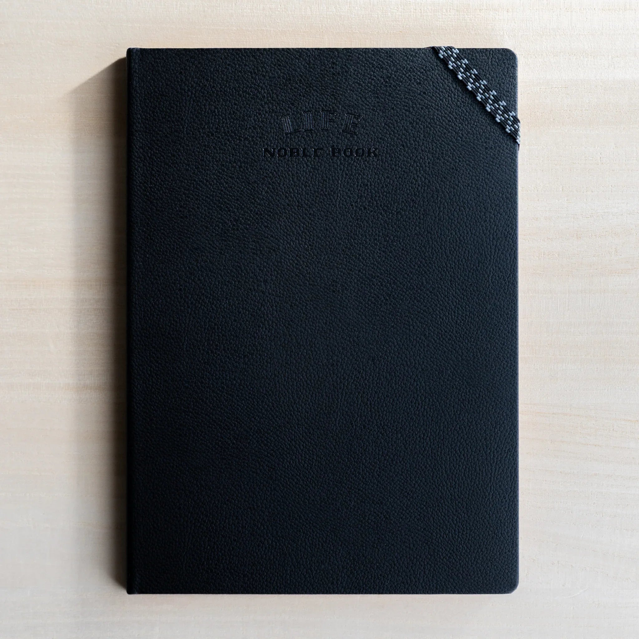 Life Noble A5 notebook, flat lay display hardcover design with binding quality, LIFE Japan A5 hardcover notebook with cream w