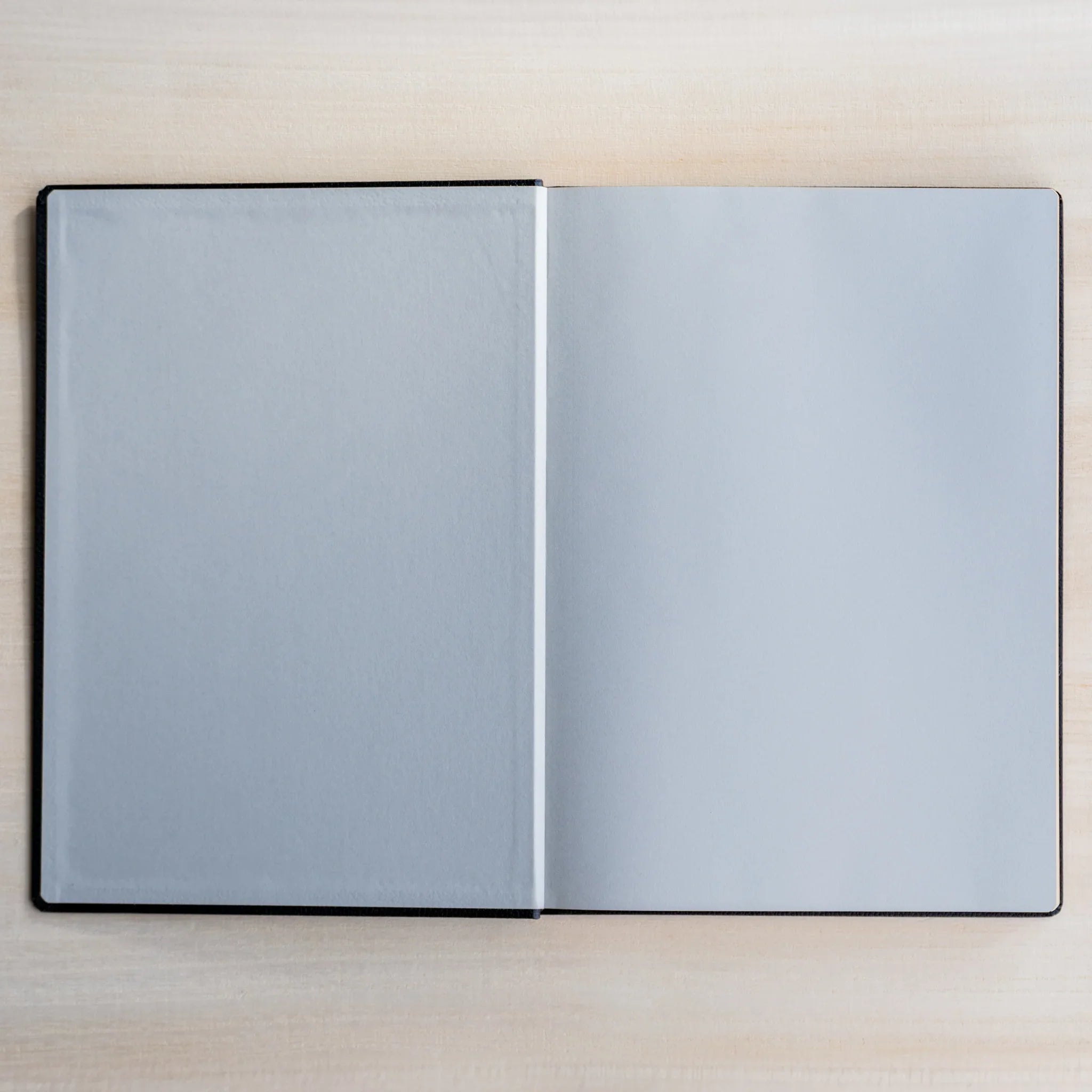 Life Noble A5 hardcover notebook featuring interior pages, closed front cover highlighting binding quality