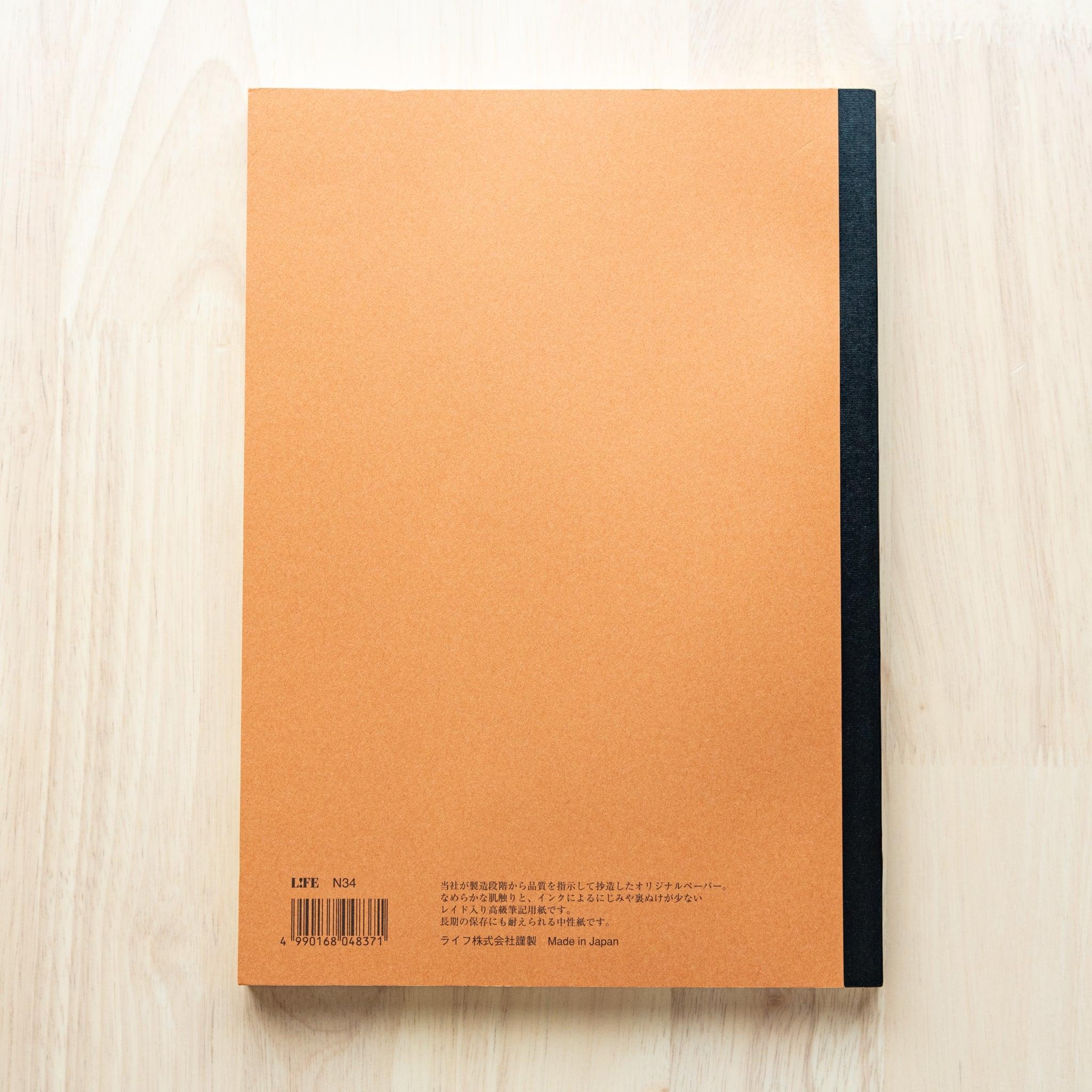 quality LIFE Noble notebook with refined binding and refined paper interior with traditional Japanese craftsmanship