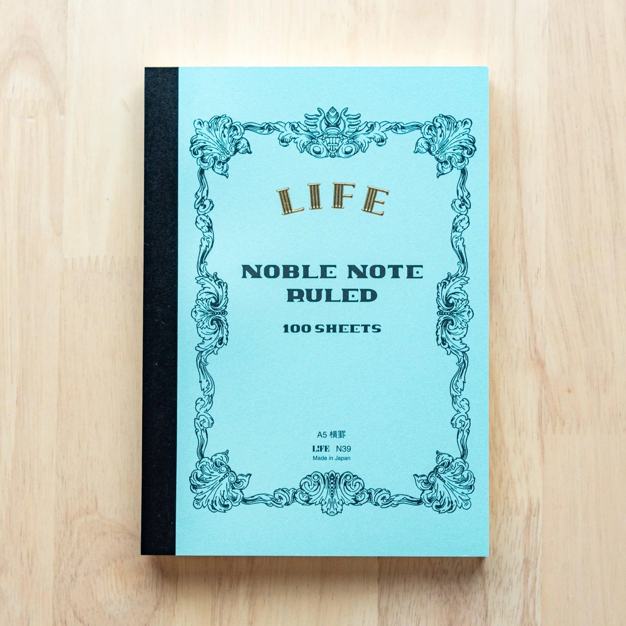 LIFE Noble notebook quality refined design with refined binding and writing paper with traditional Japanese craftsmanship