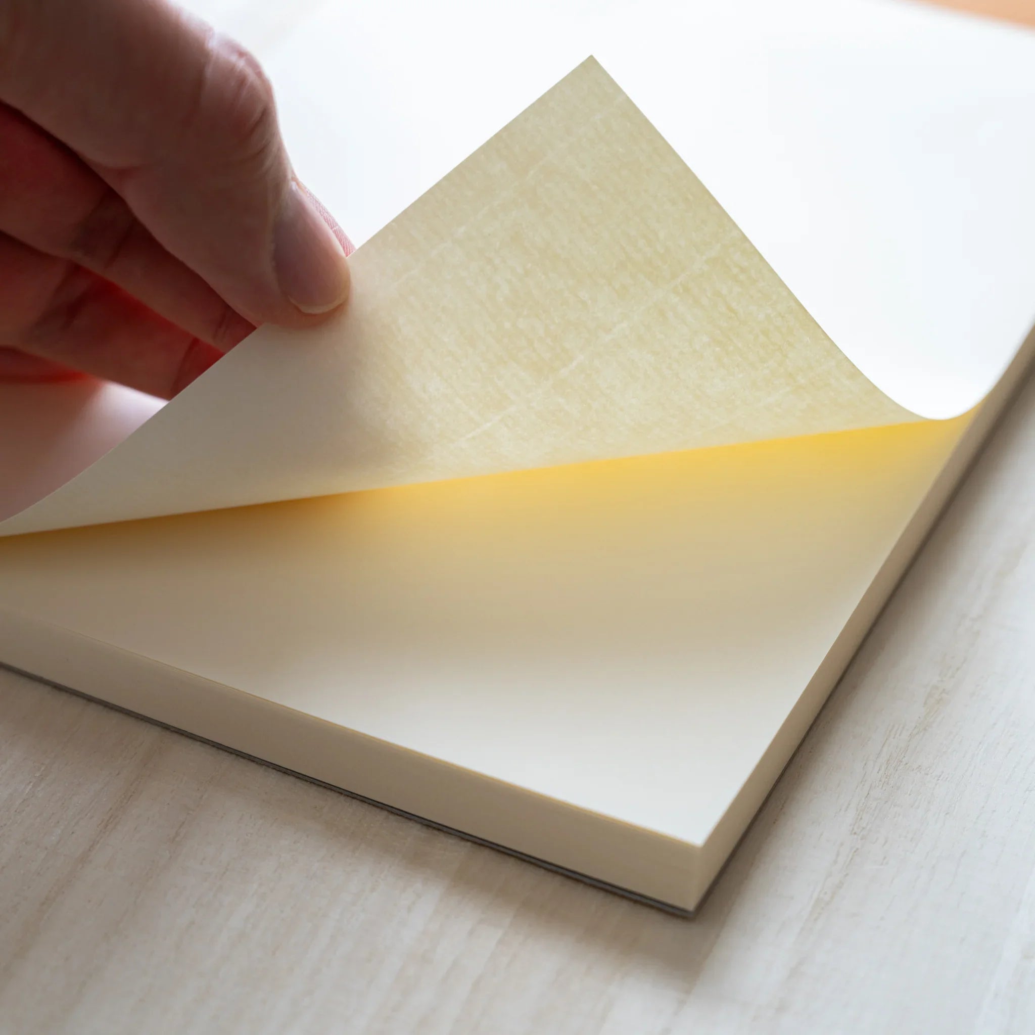 Life Noble A5 stationery pad, flat lay displaying decorative cover design and color options