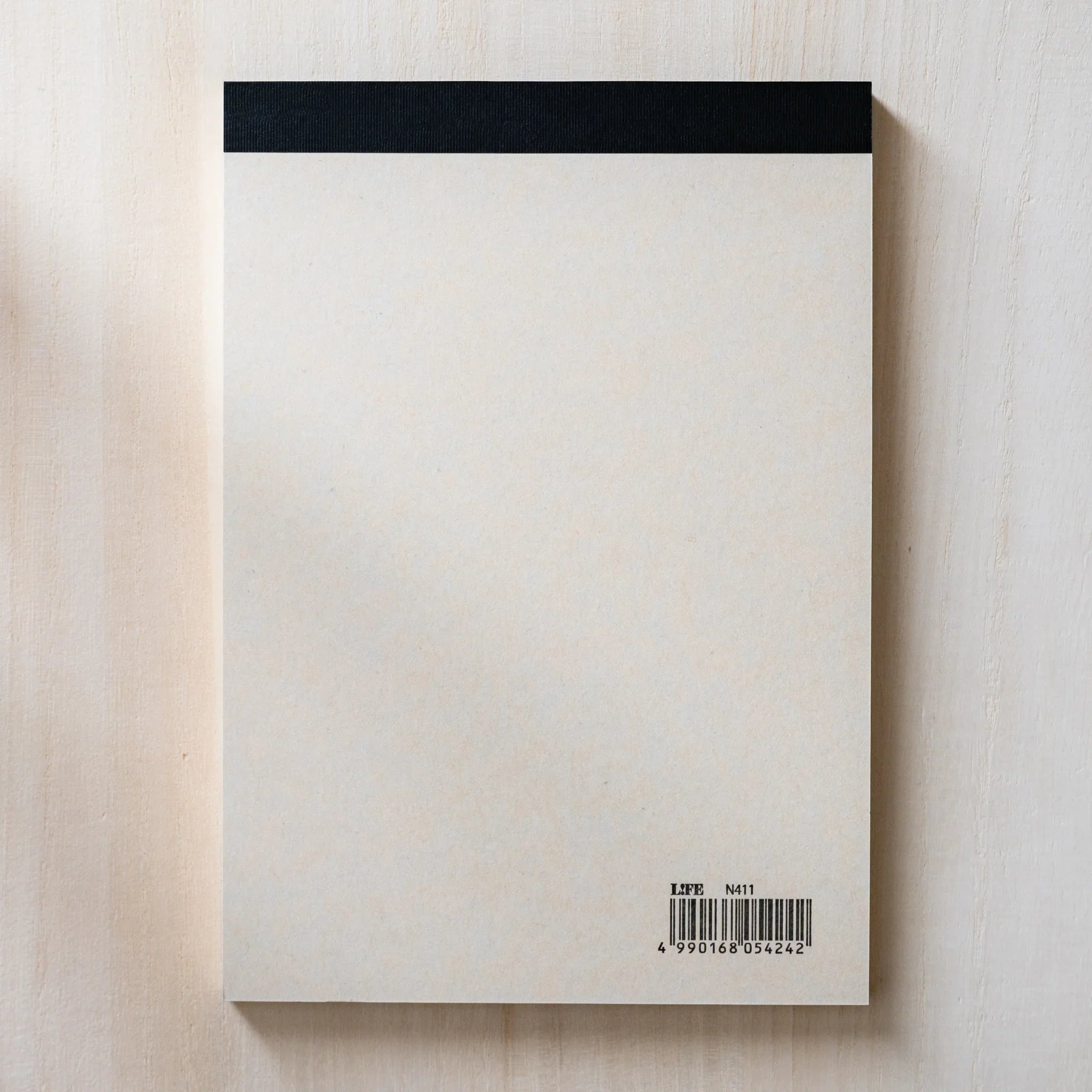 Life Noble B6 memo pad, side view showing cover art and color options