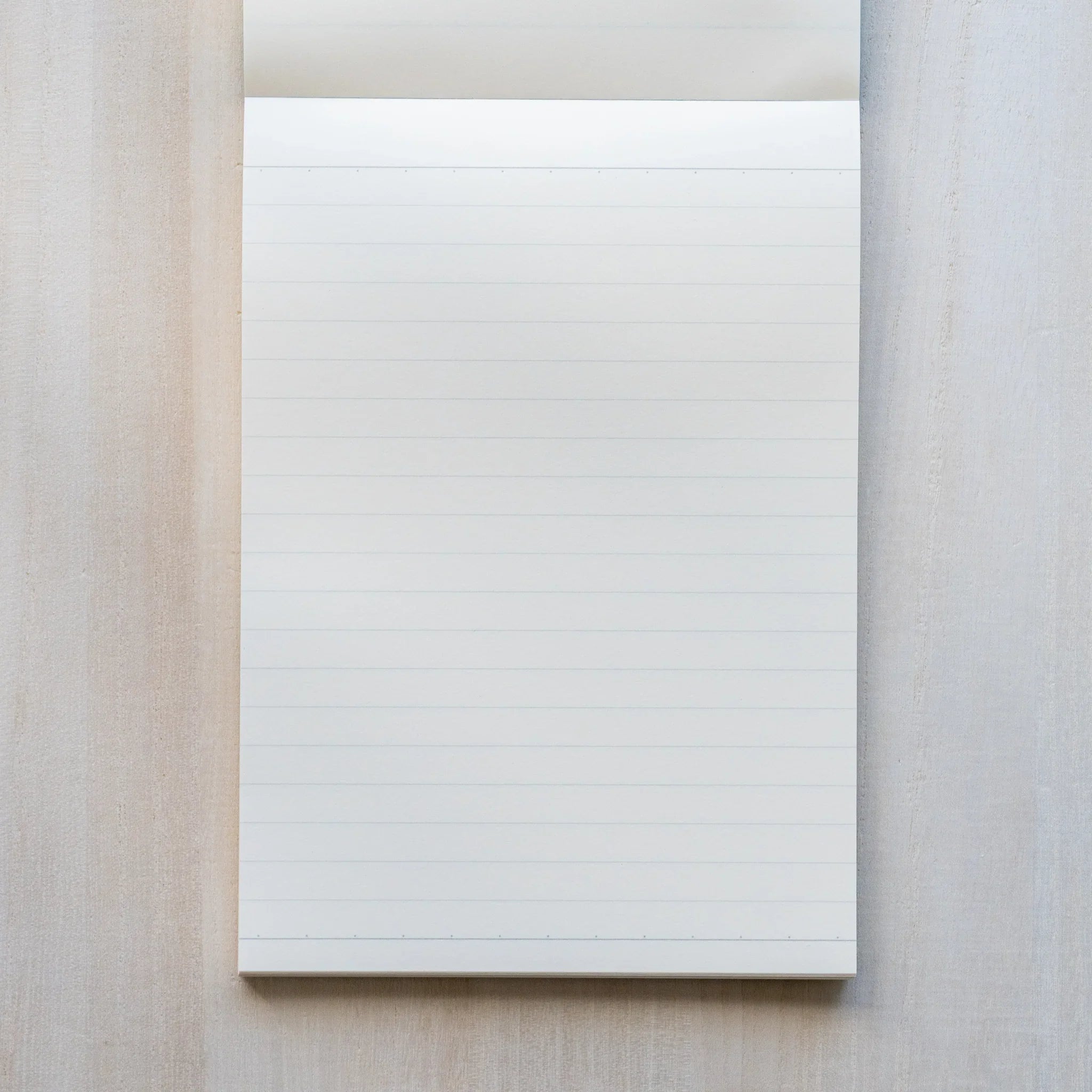 Life Noble B6 stationery pad with stylized cover, arranged view demonstrating paper quality