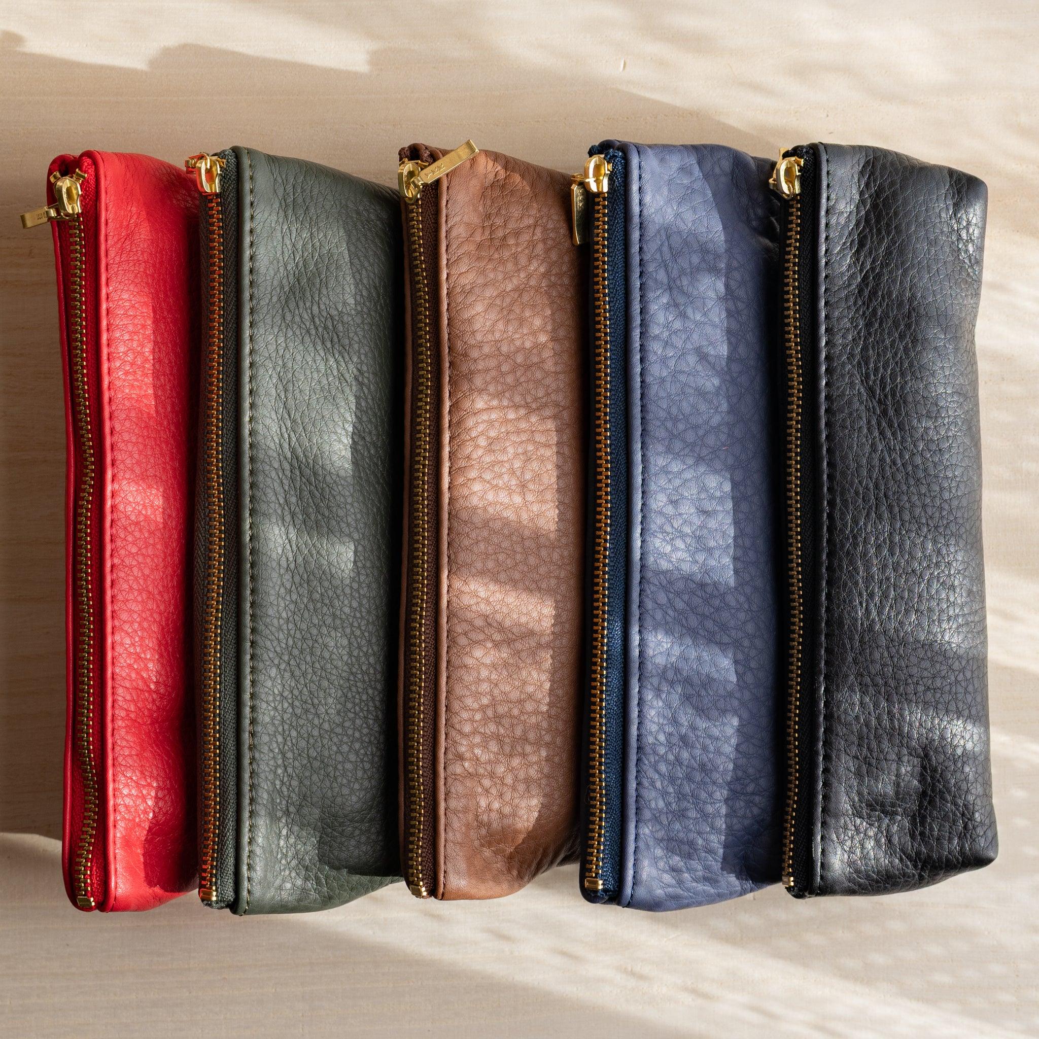 Case shown with pens partially inserted showing accessibility and features and features and features