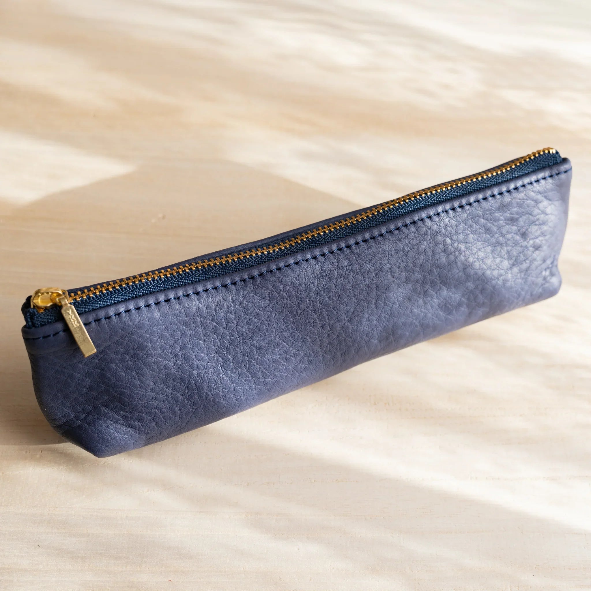 Life Steerhide Leather Pen Case – Navy