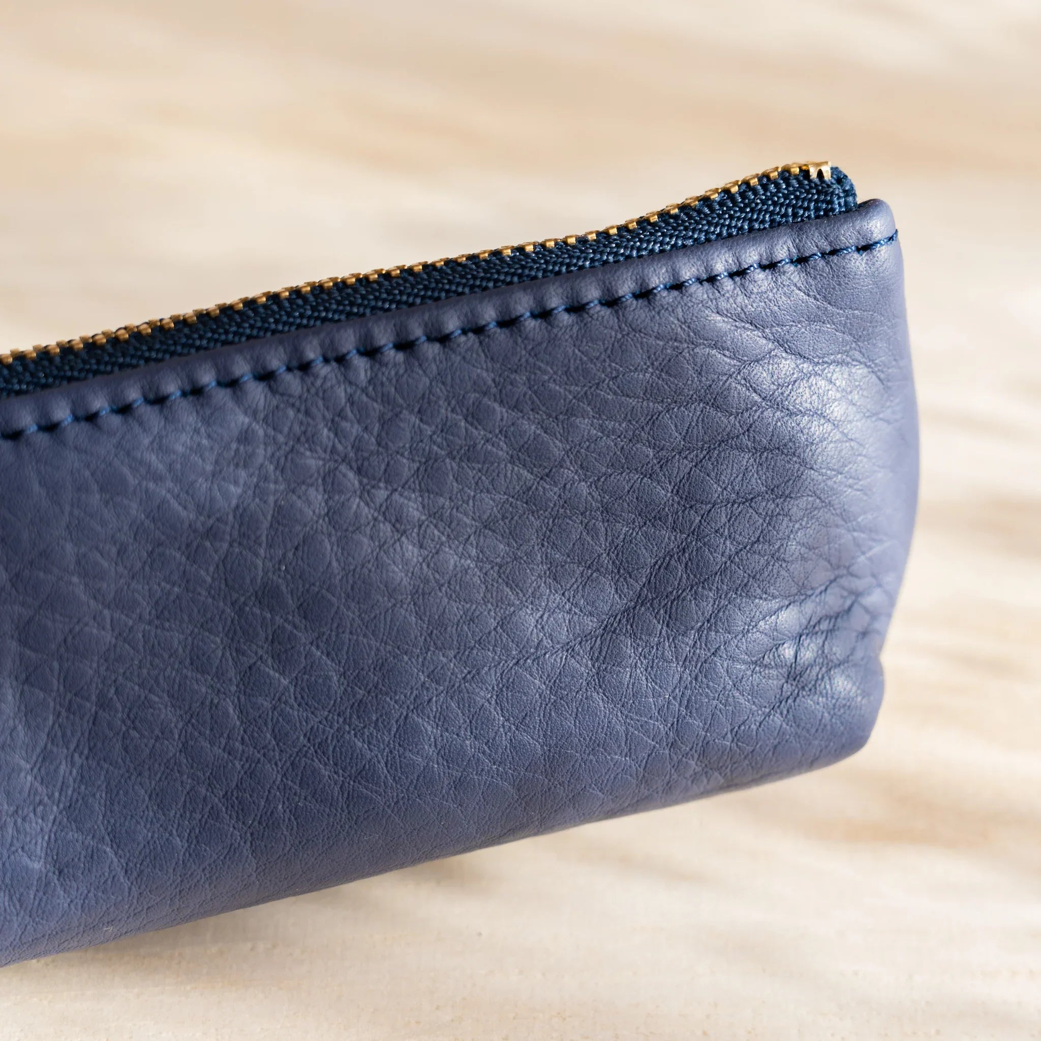 Life Steerhide Leather Pen Case – Navy