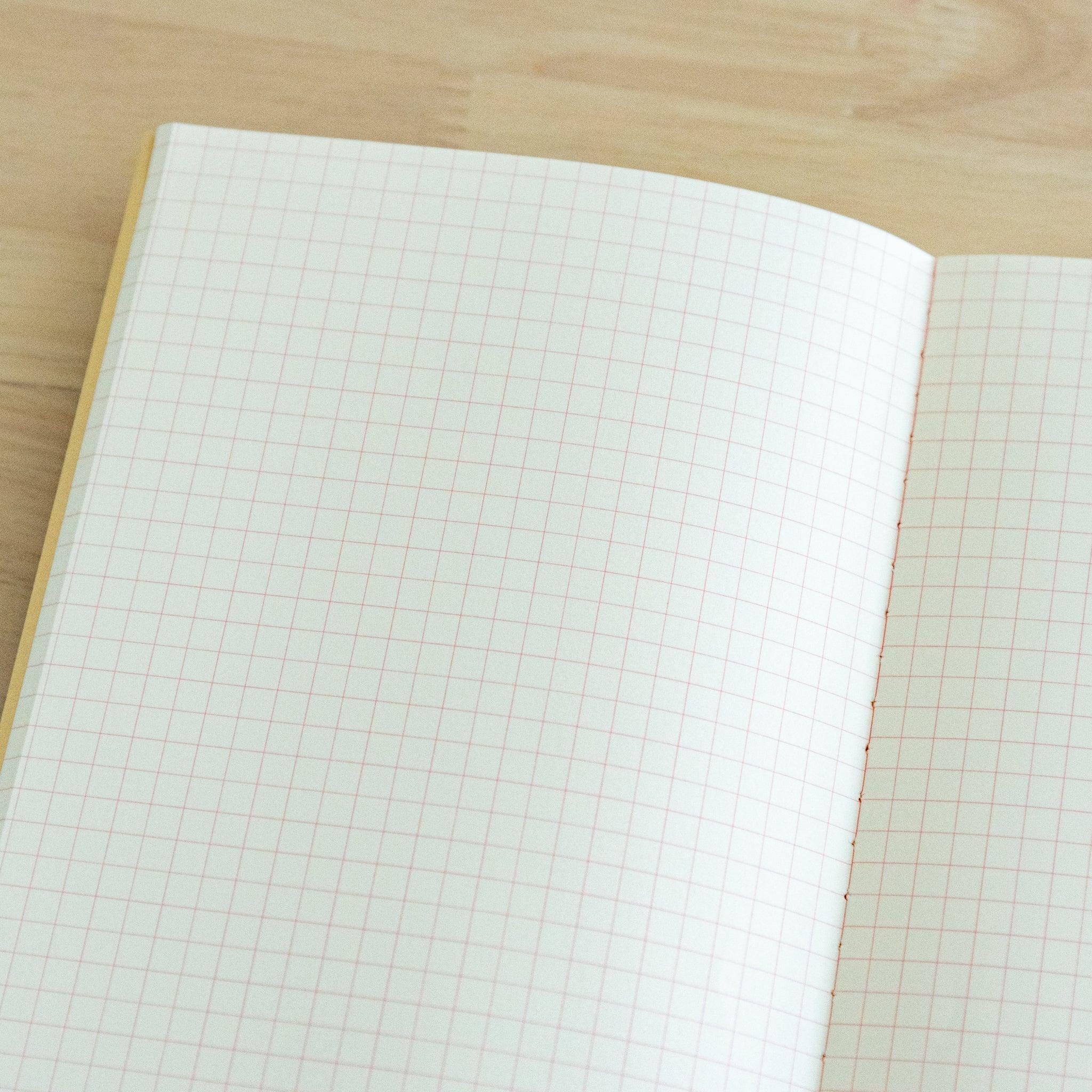 Vermilion LIFE notebook vibrant traditional red with quality cover and writing paper with traditional Japanese craftsmanship