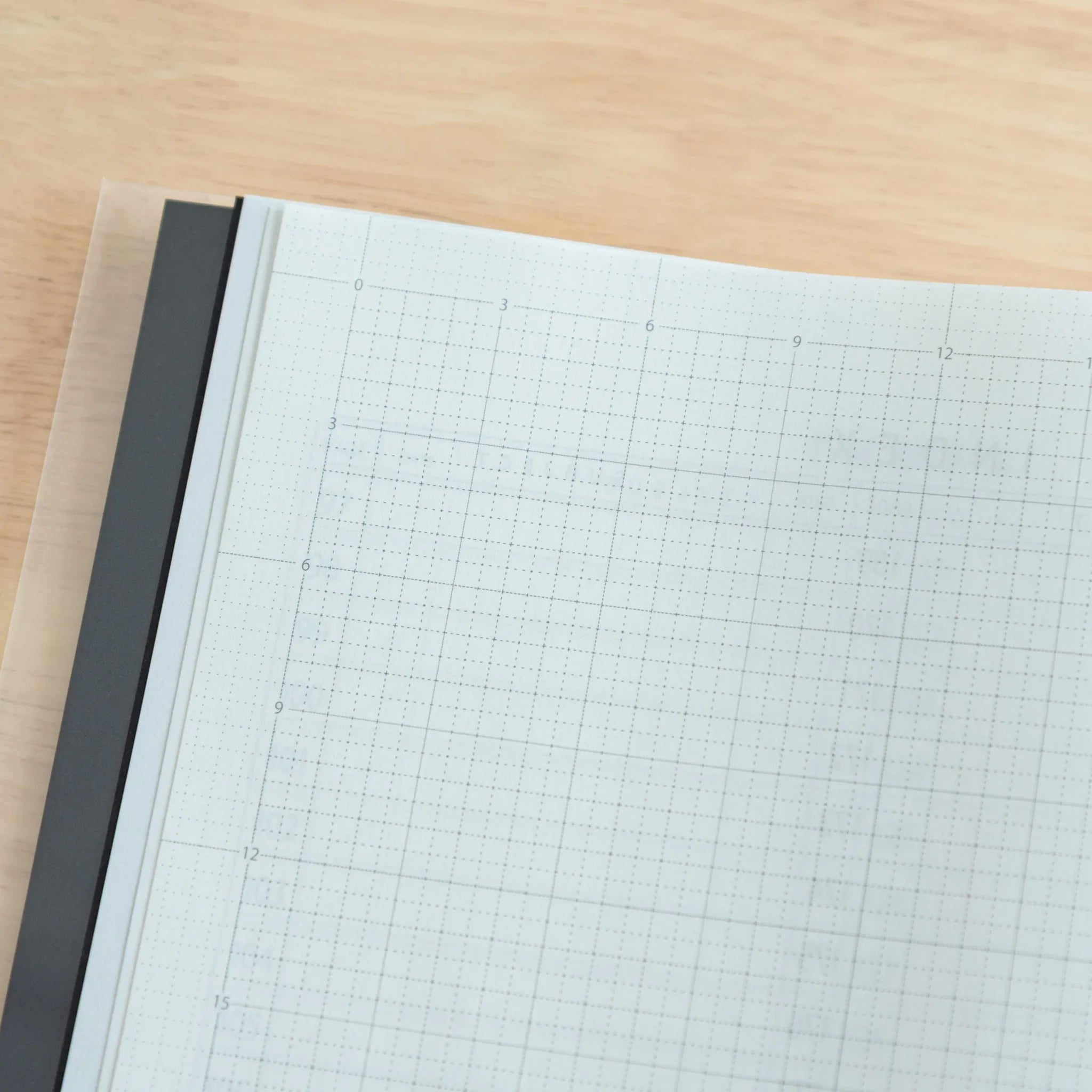 Logical Search Notebook interior pages showing numbered guide entries and column structure for organizing