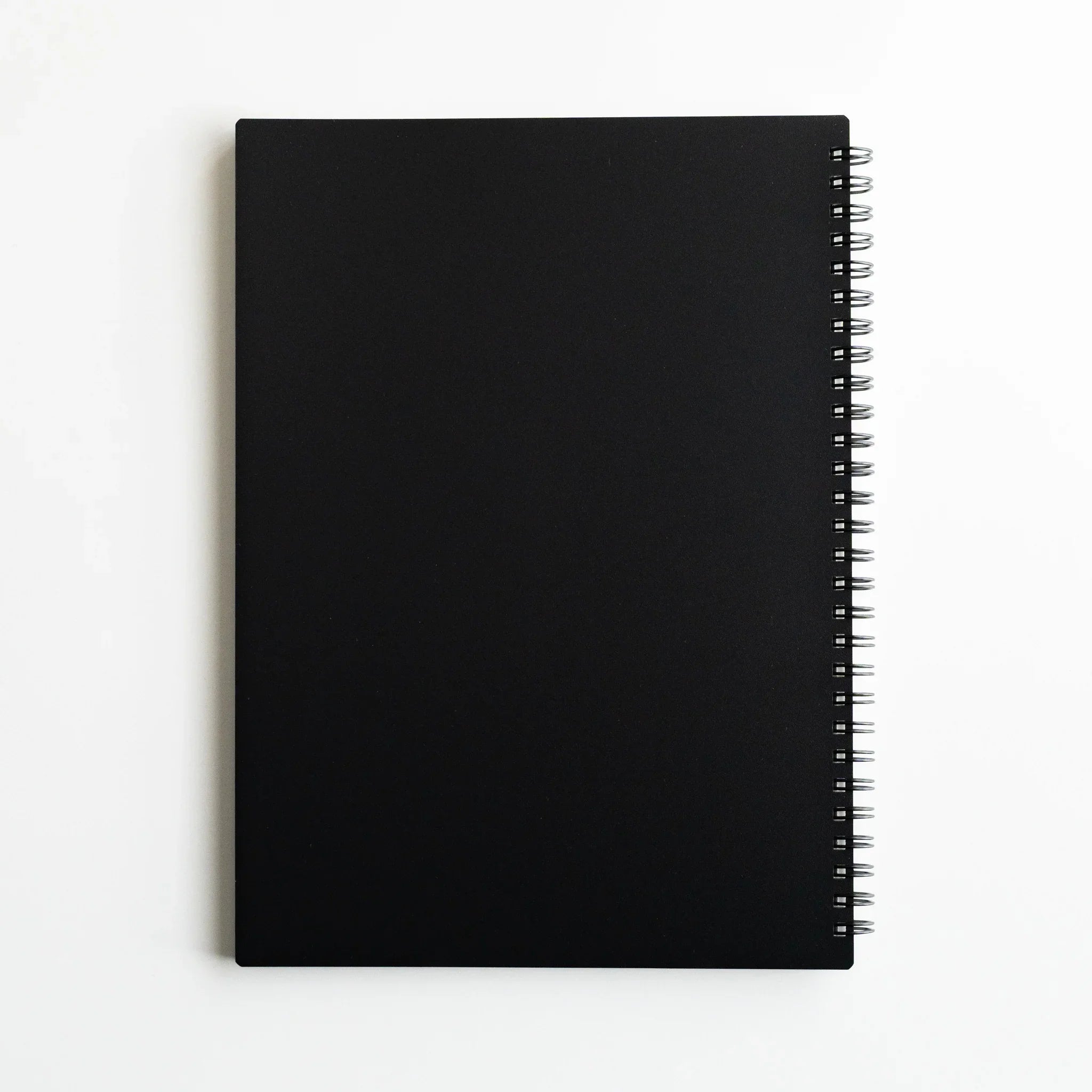 Maruman Mnemosyne notebook, binding side showing construction, Maruman Mnemosyne dot grid pad with detachable pages for notes