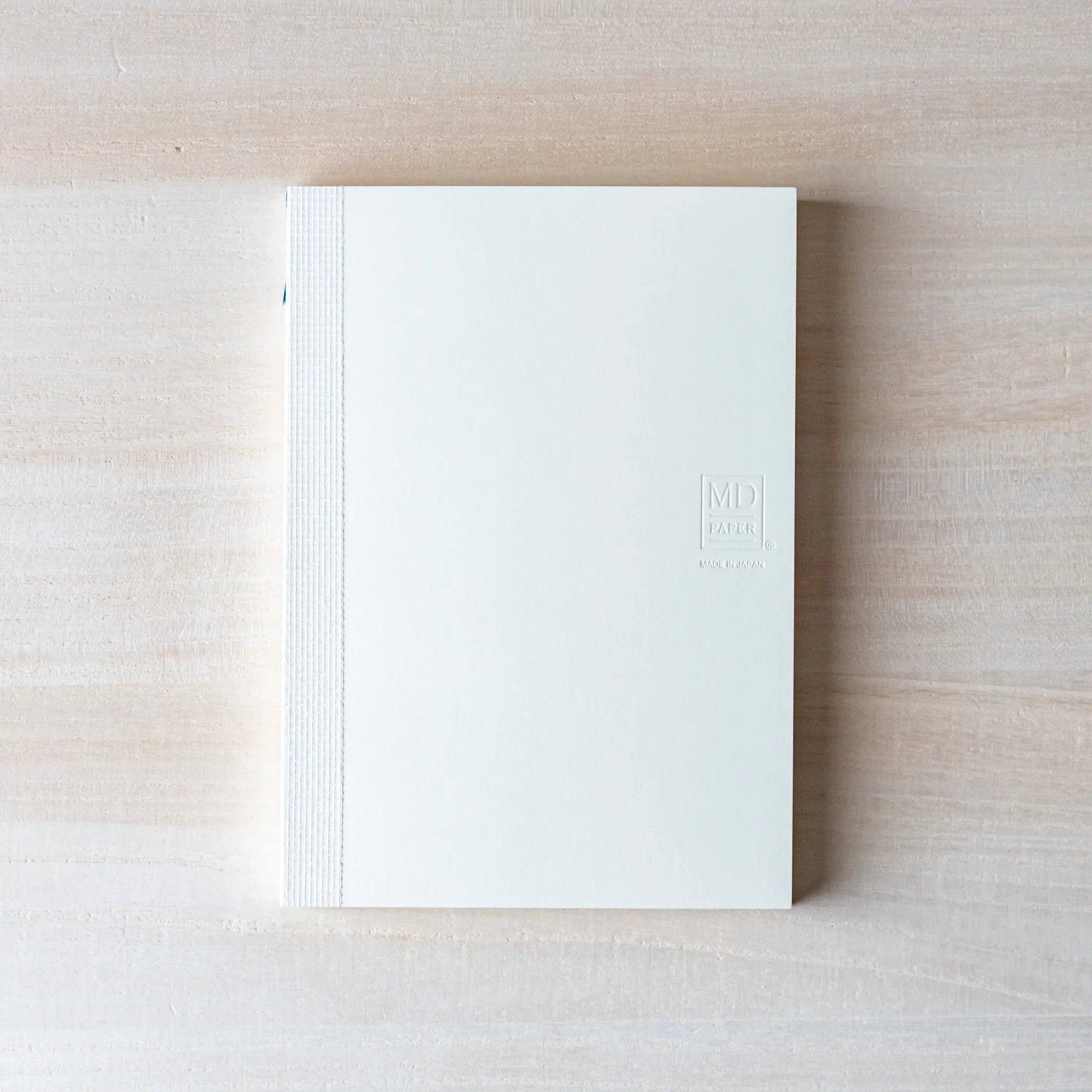 Japanese Notebook Midori MD A6 front cover with MD PAPER logo.