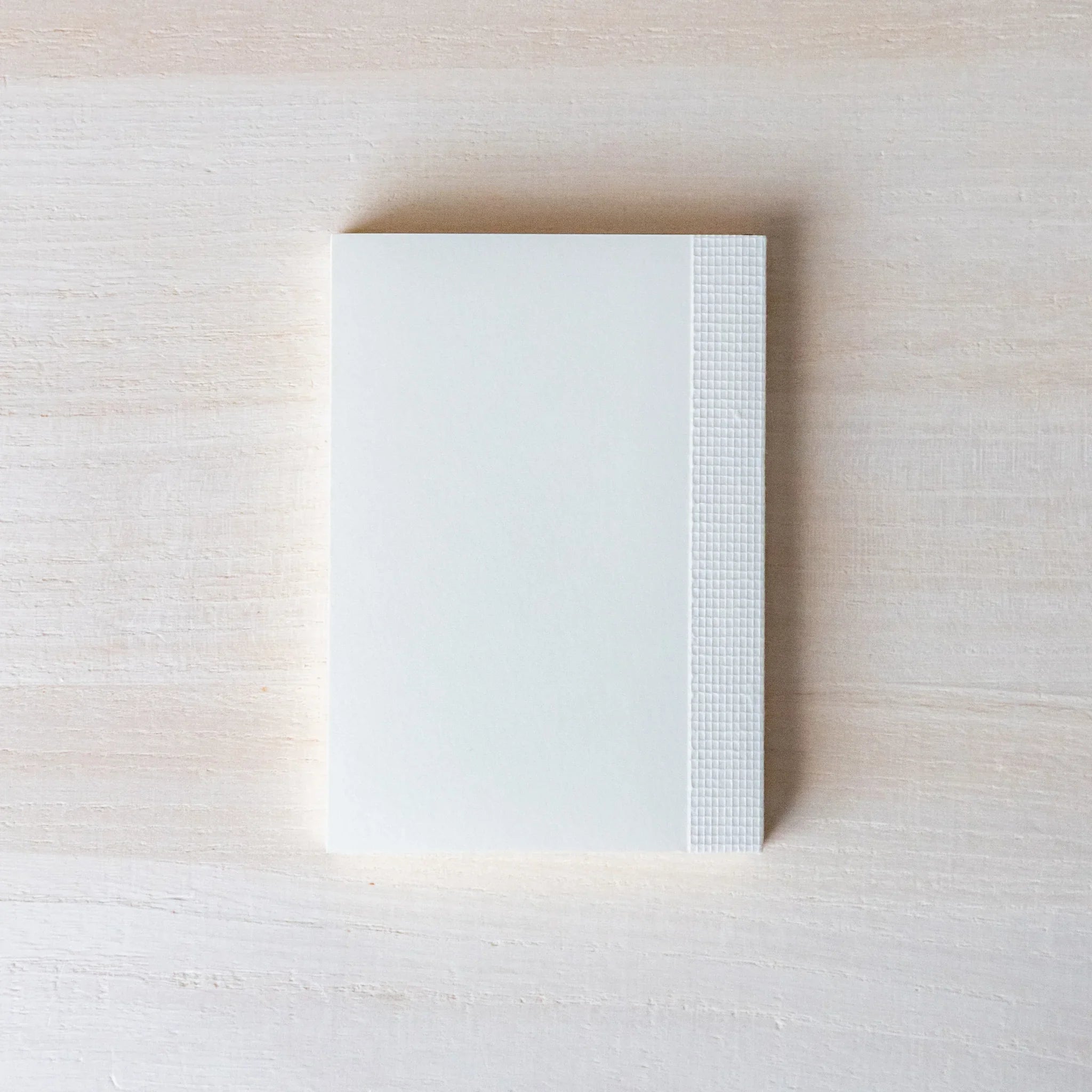 Midori MD A7 notebook, cover interior showing endpapers, Japanese Midori MD notebook with cotton-smooth paper and minimal