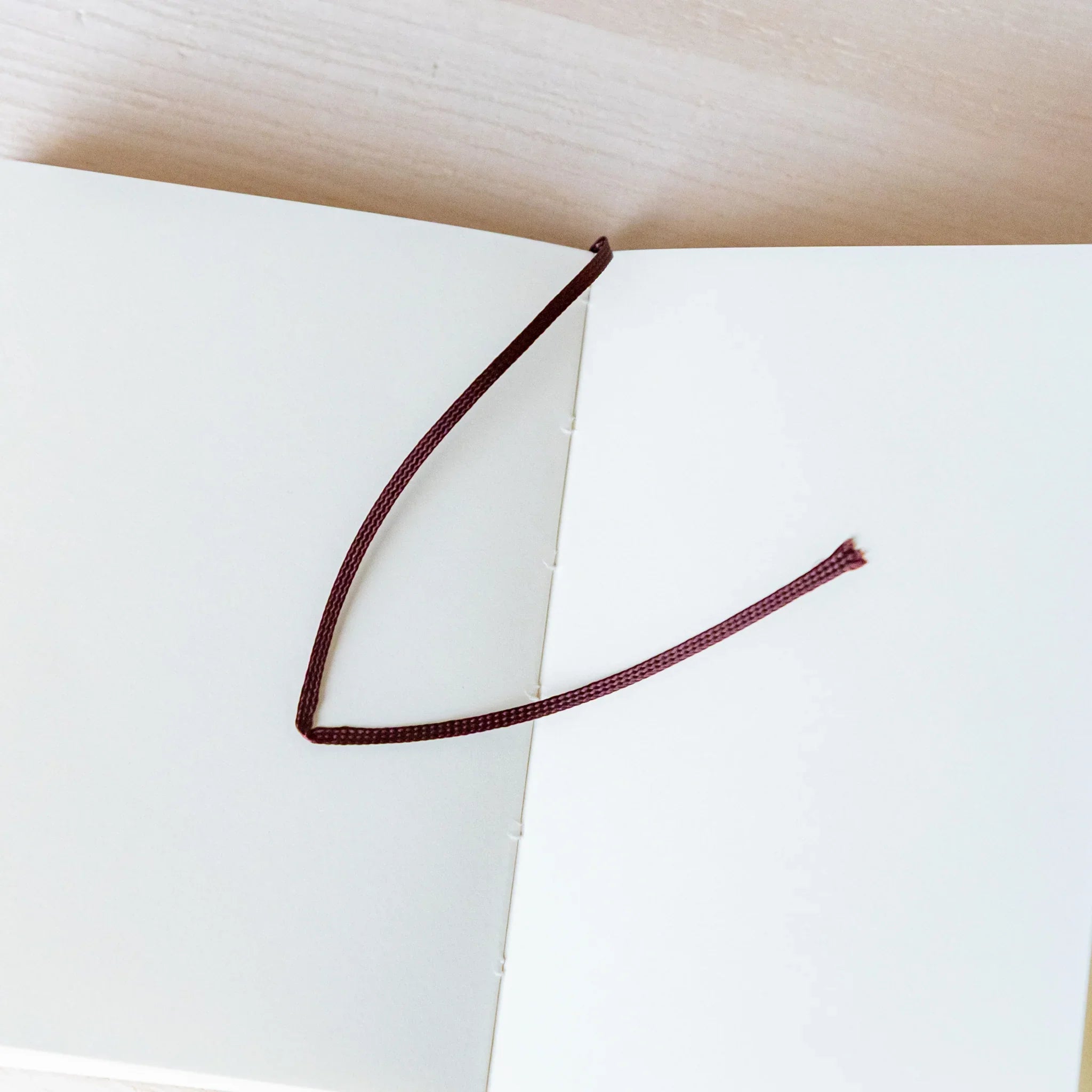 Midori MD A7 notebook, interior pages showing compact page layout, Midori MD paper journal with long-write comfort and