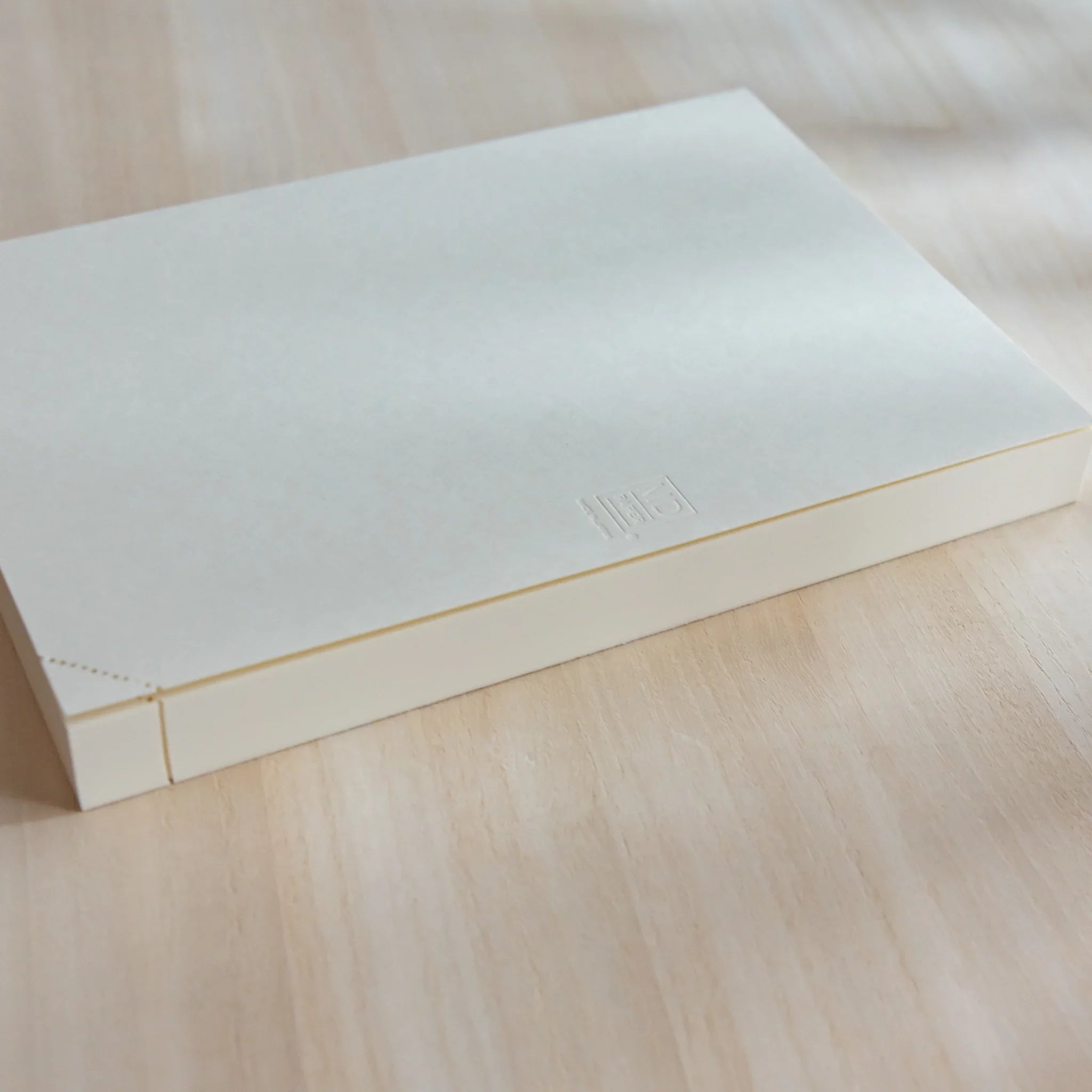 Midori MD A5 journal, page detail showing daily layout and margins, Midori MD paper journal with long-write comfort and