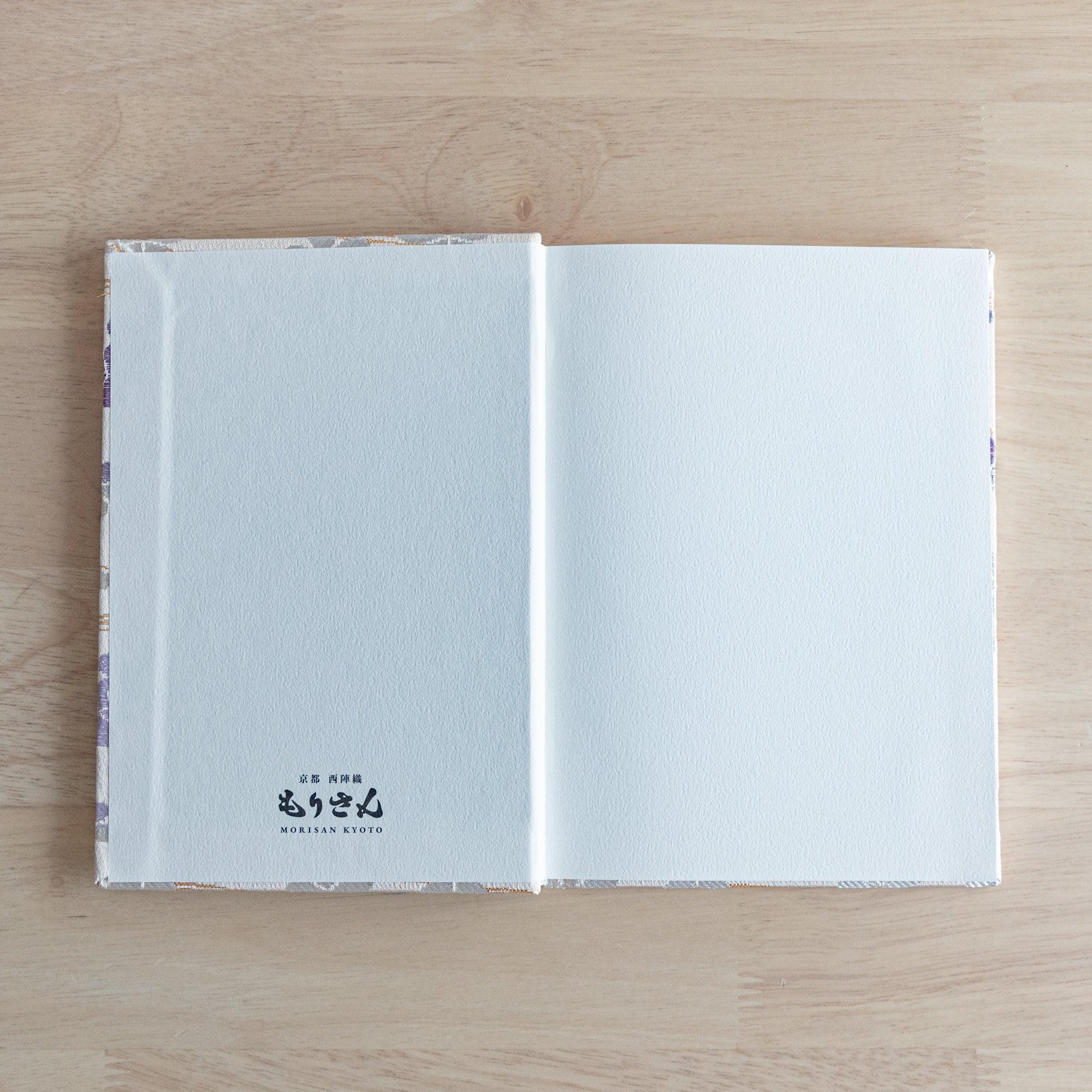 Nishijin Textile Streamside Sakura Dreams Notebook (B6)