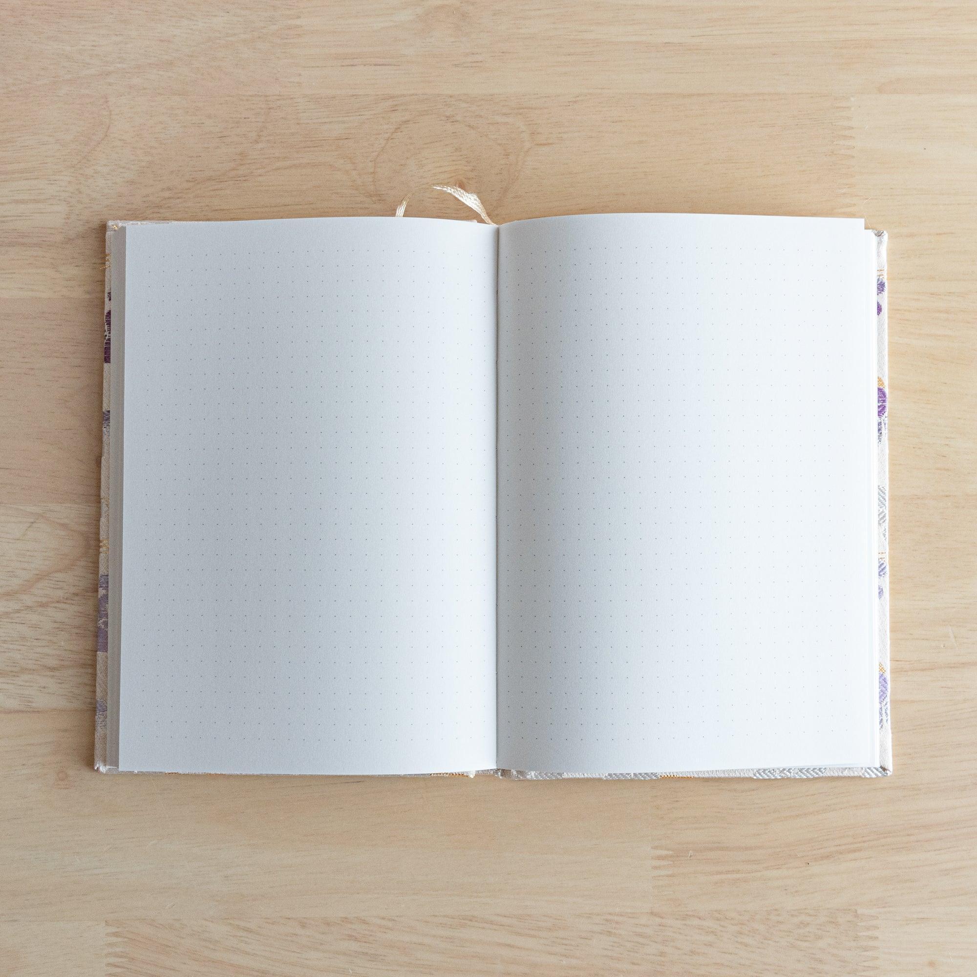 Nishijin Textile Streamside Sakura Dreams Notebook (B6)