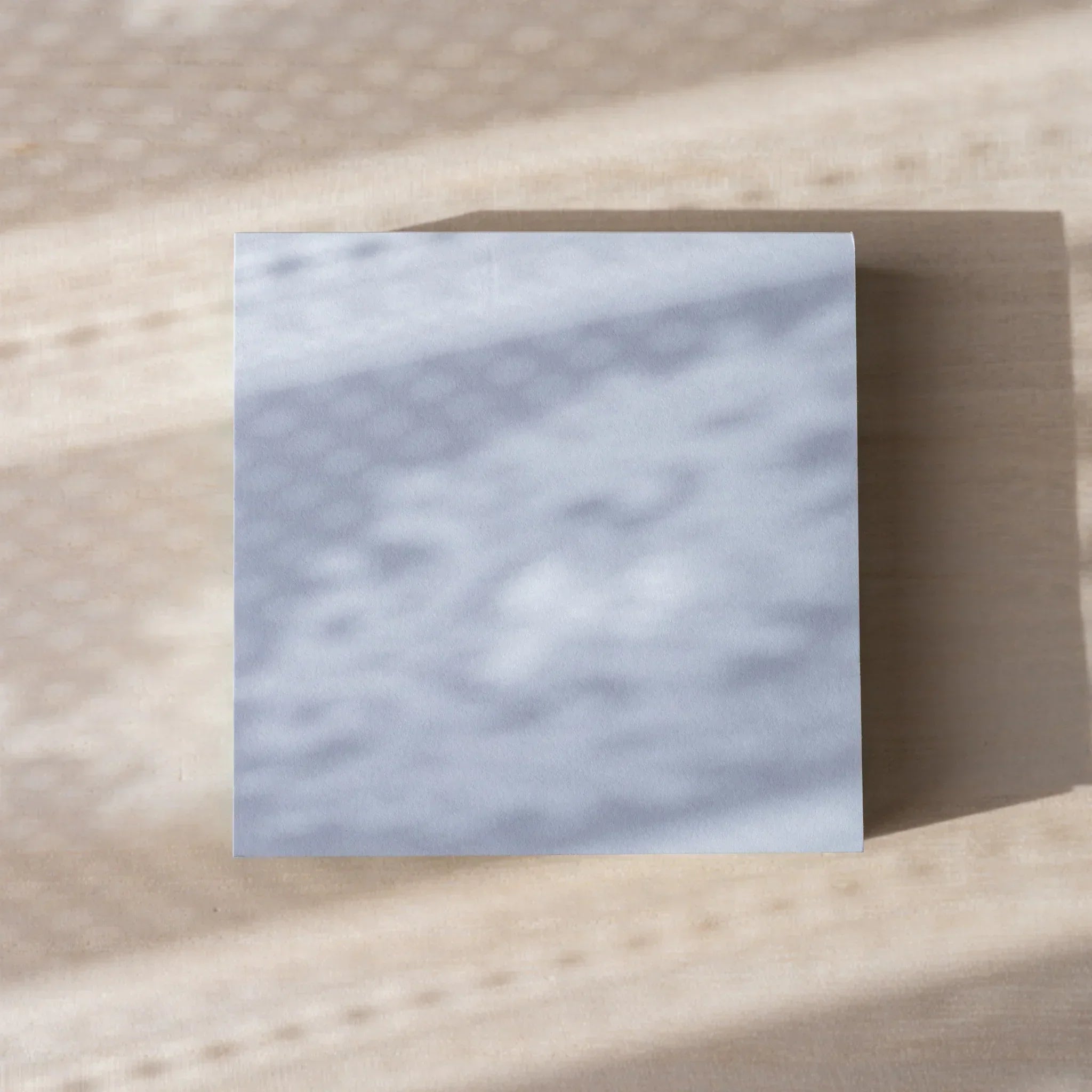 NT Rasha Paper Memo Pad (5 Colors), image 4: side profile showing depth and shape presenting visual clarity