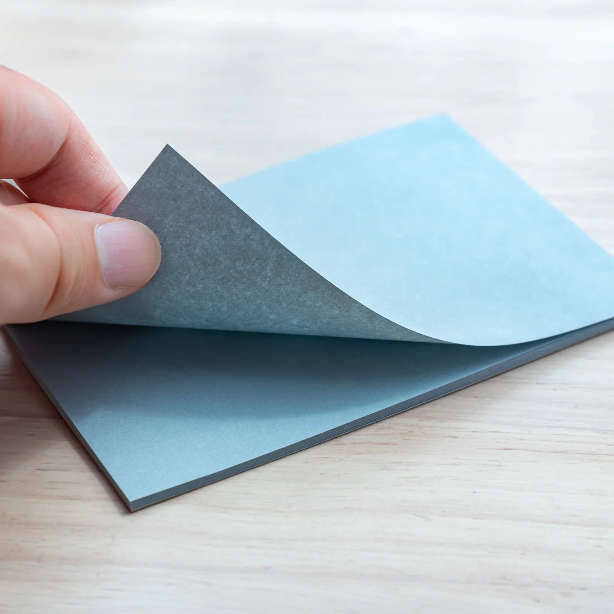 Paper Tasting Writing Pad Set, image 12: angled tilt revealing complete product presenting visual clarity