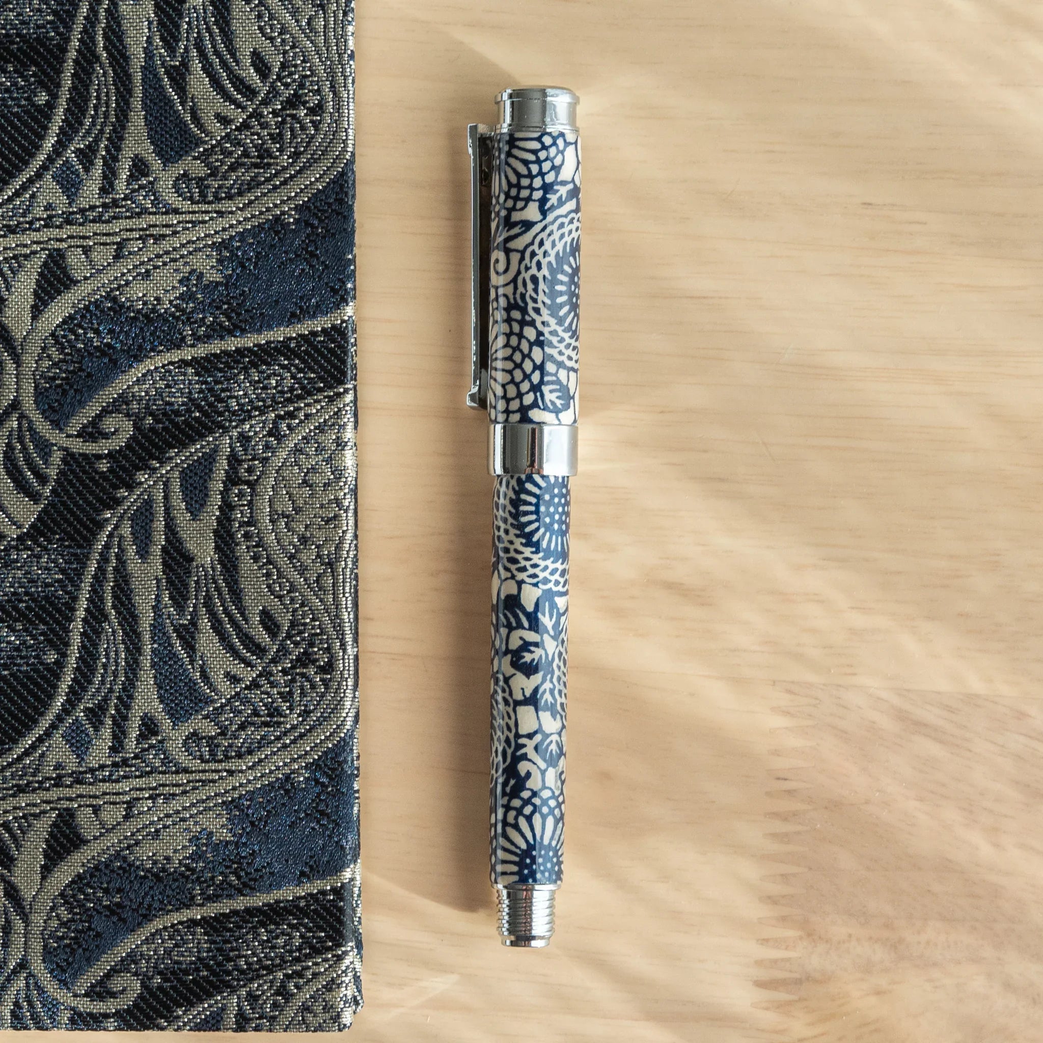 Peony Mino Washi Fountain Pen