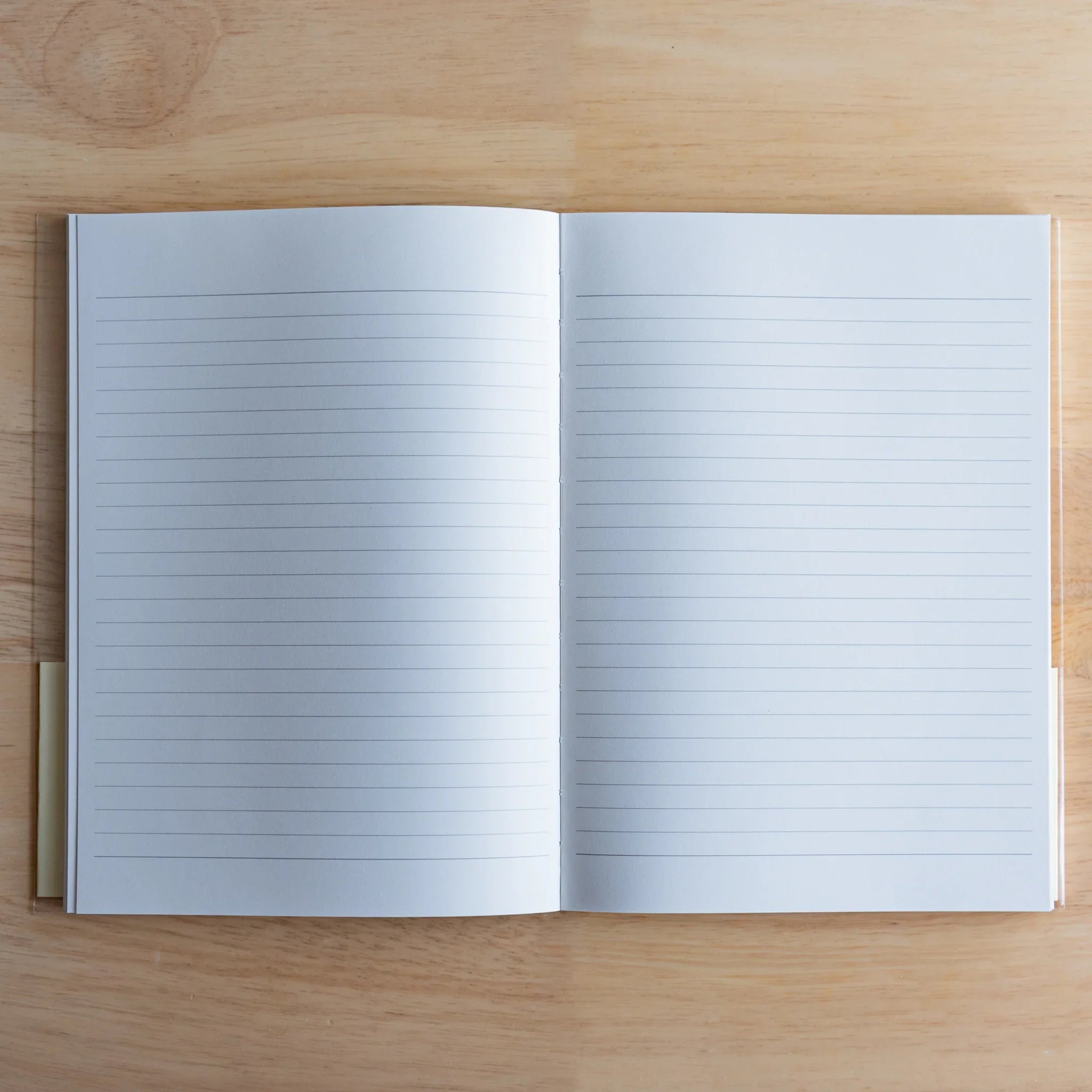 Apica Premium CD Fountain Pen Notebook Silky back panel with cream color showing product details Japanese premium