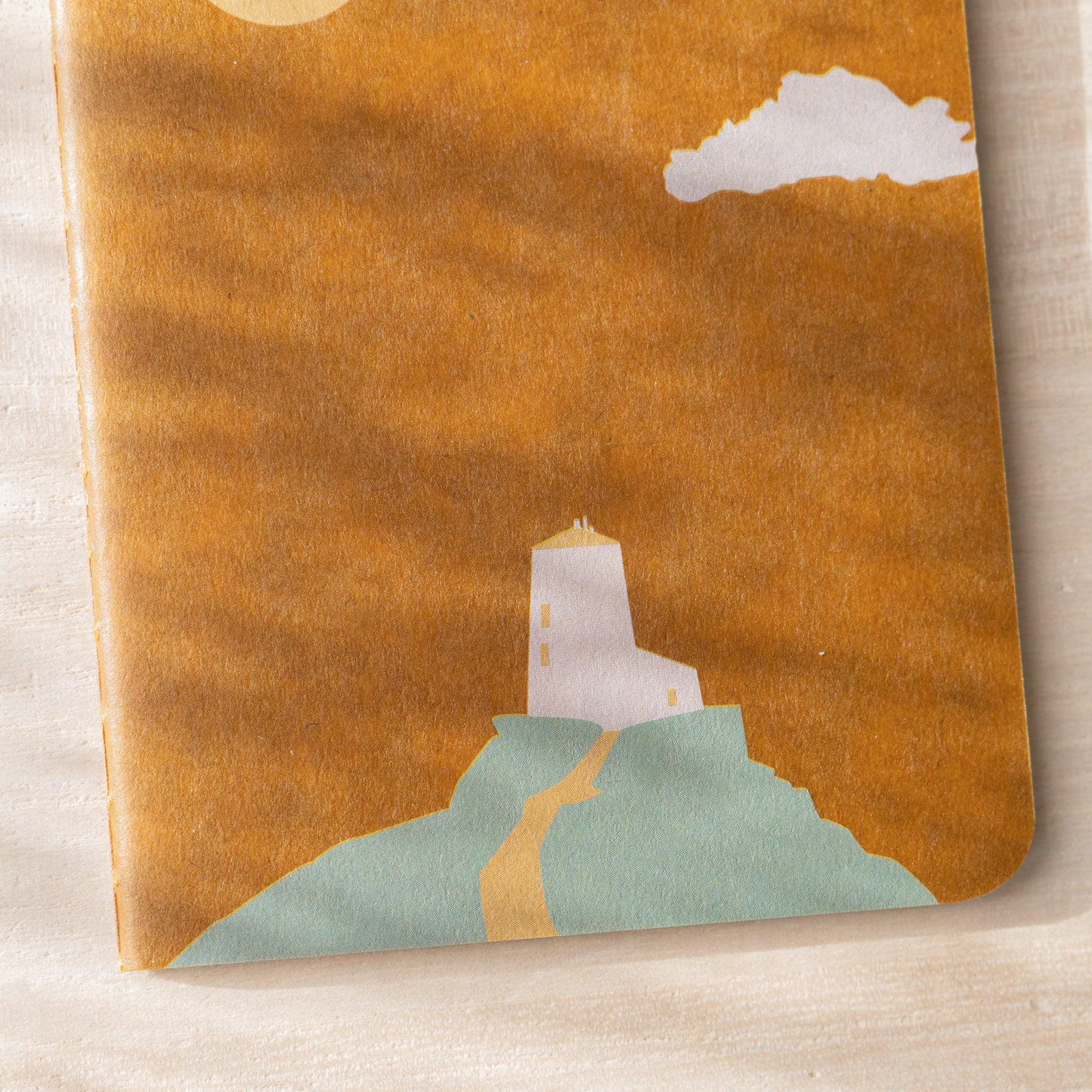 RO-BIKI Lighthouse Notebook, image_4_position_3: side profile showing depth and shape with visual clarity