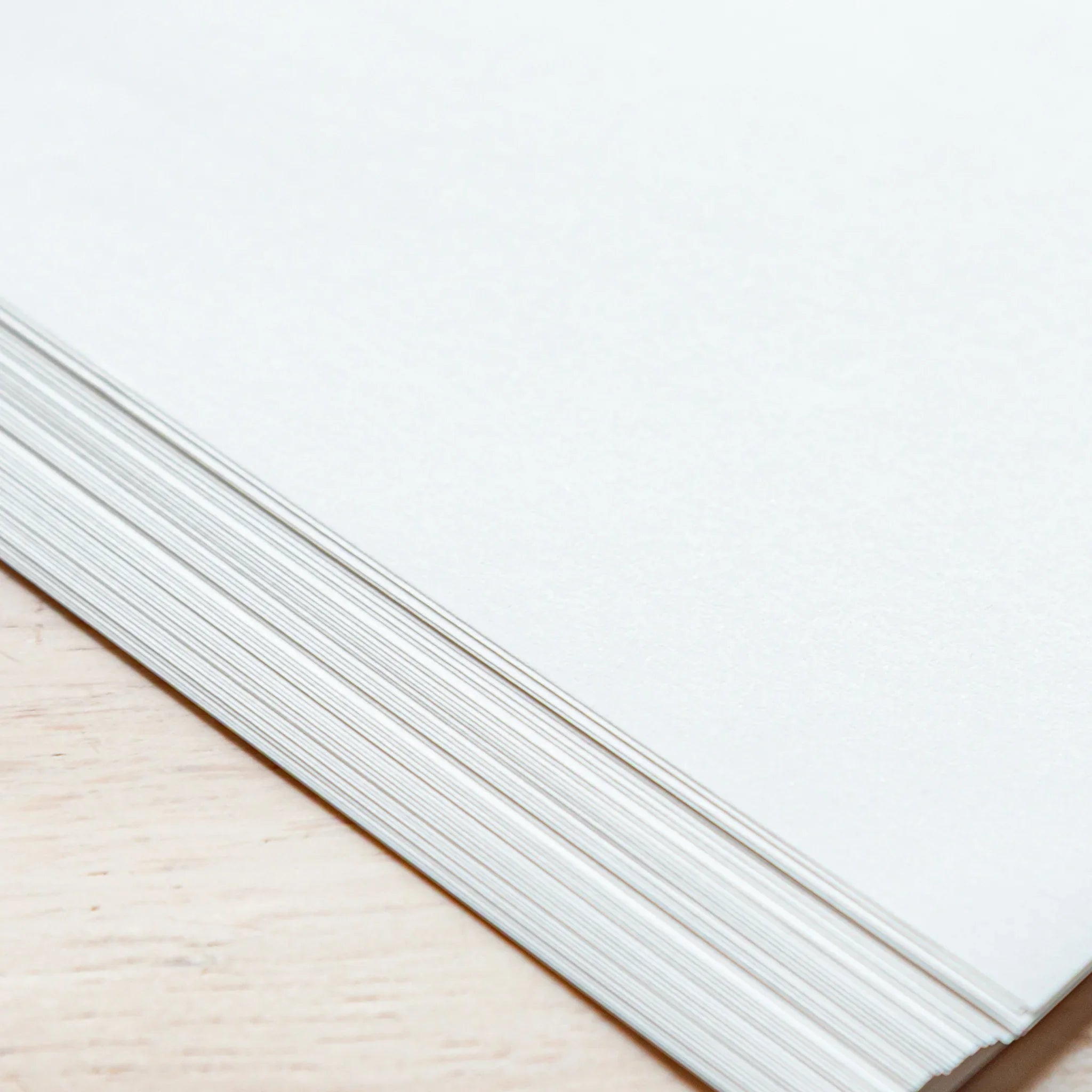 Sanzen Tomoe River A4 Loose Leaf Paper displayed showing fine quality surface, Japanese stationery, from Japan