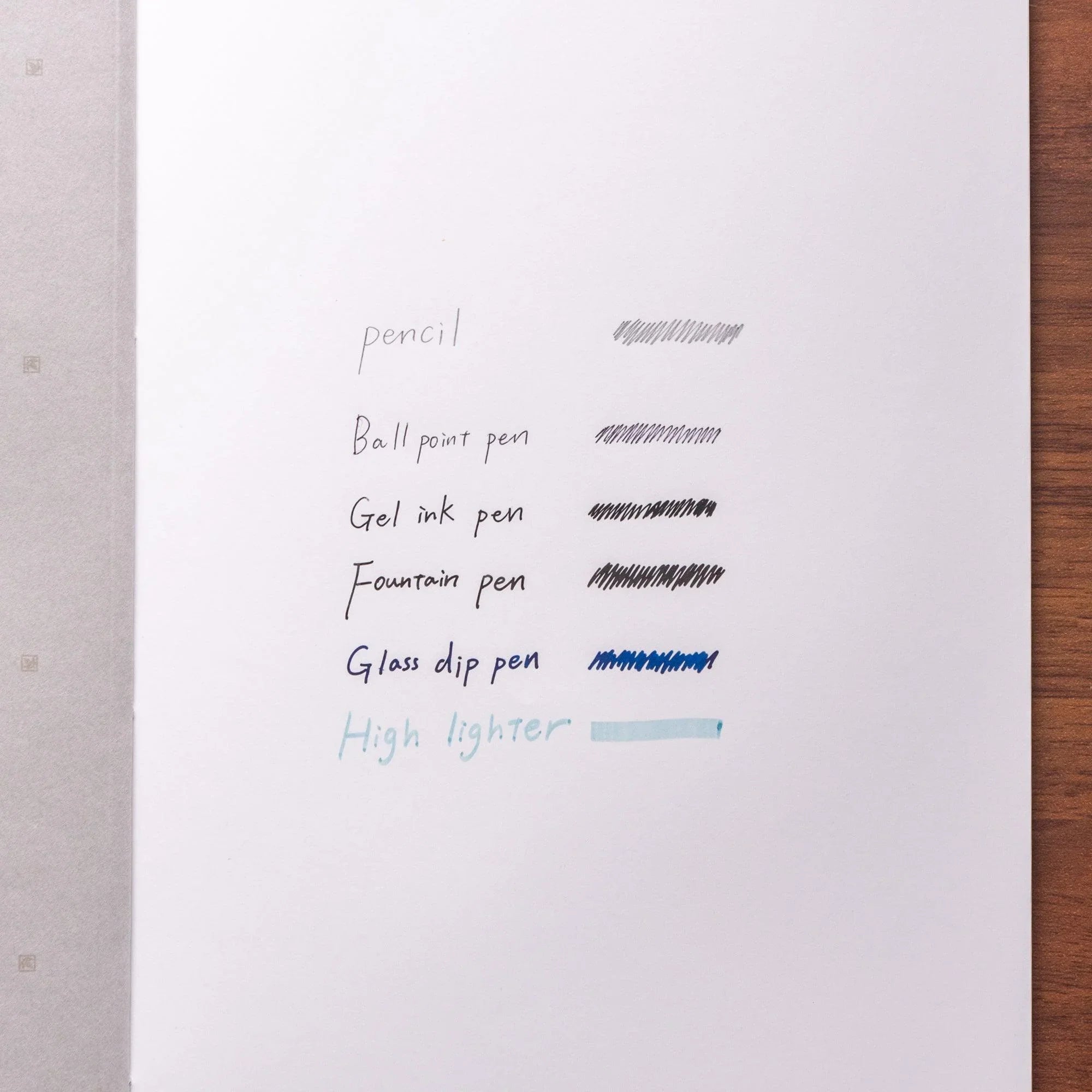 SOME PAD B5 light blue Yuzen washi notebook with Japanese binding and stitched spine with traditional Japanese craftsmanship