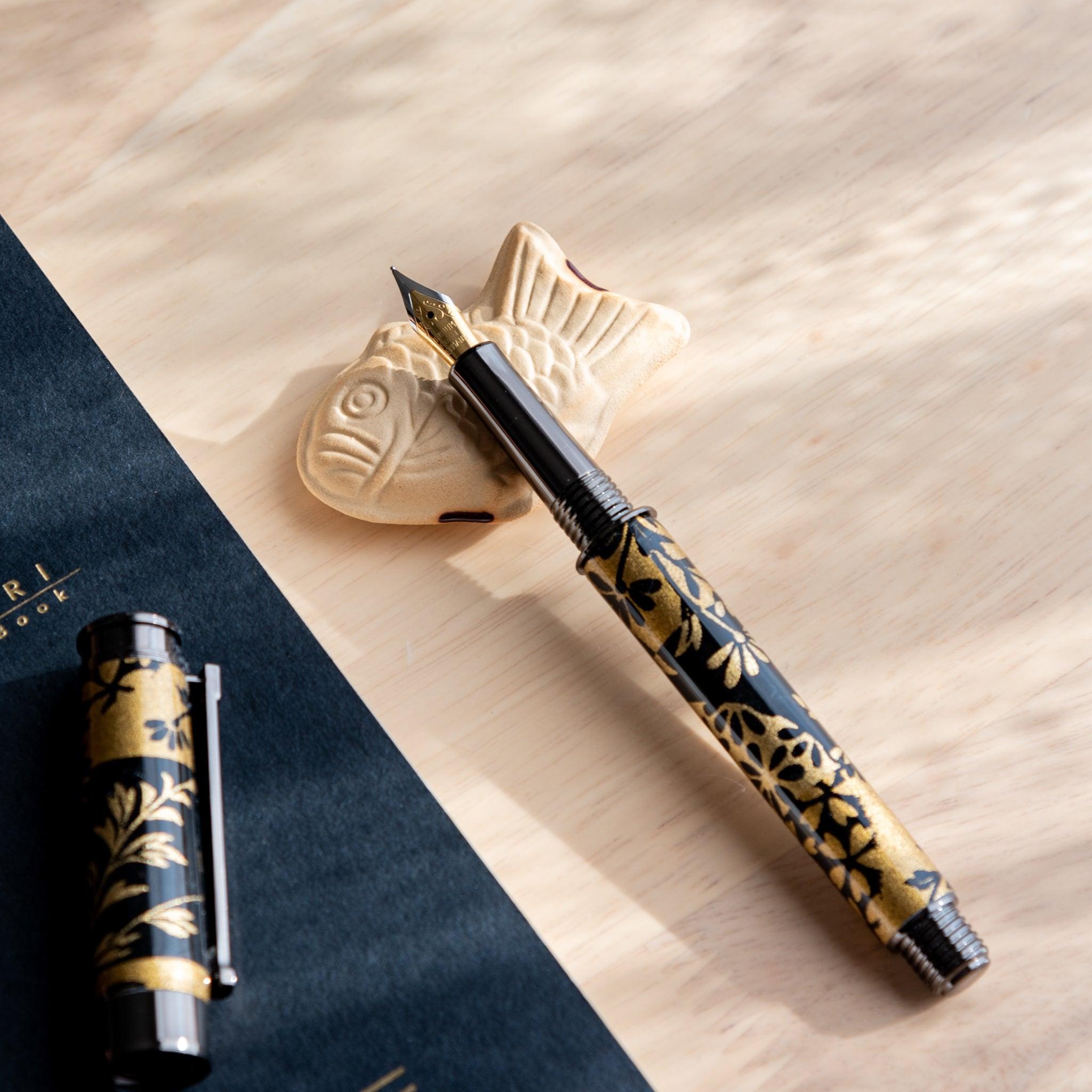 Taiyaki Handcrafted Pen Rest with hand-shaped fish cake design in ceramic showing authentic Japanese traditional food shape