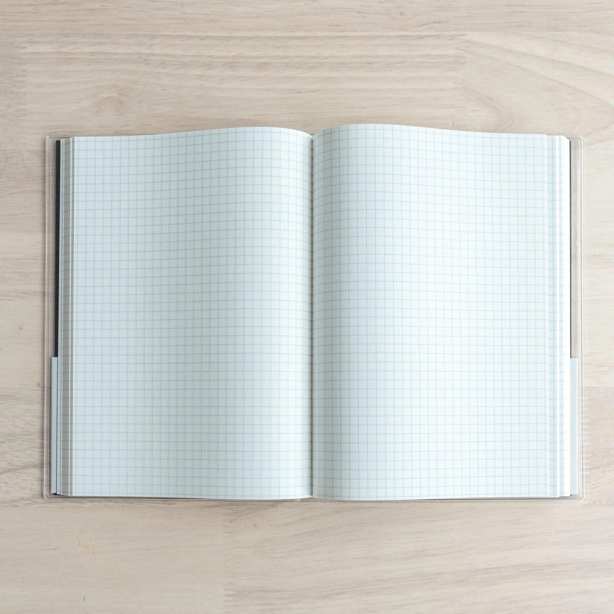 Tomoe River A5 hardcover journal with 368 pages, angled shot emphasizing durable cover binding and sleek design