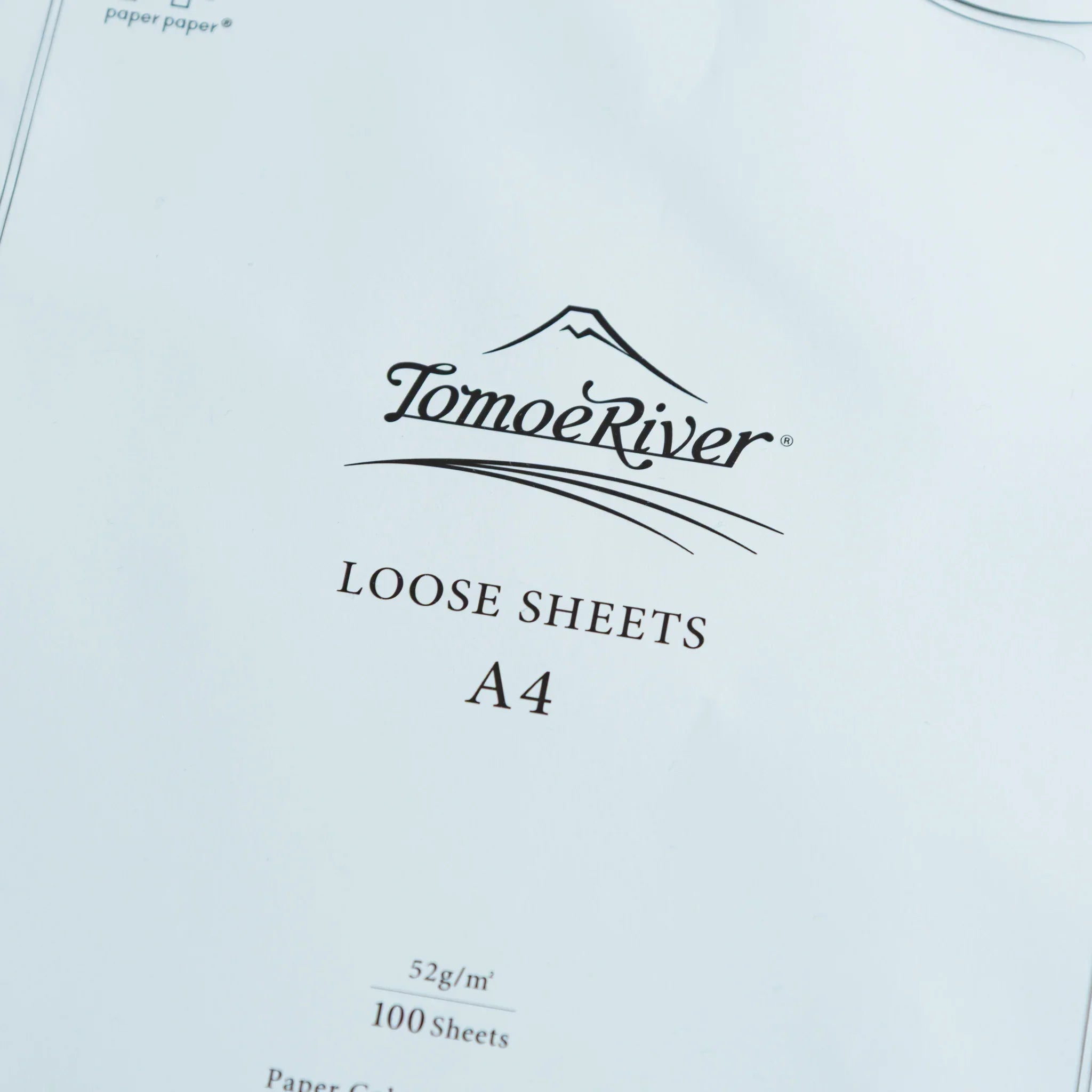 Tomoe River FP loose leaf paper fountain pen quality sheets, Sanzen brand thin paper stack, Japanese stationery