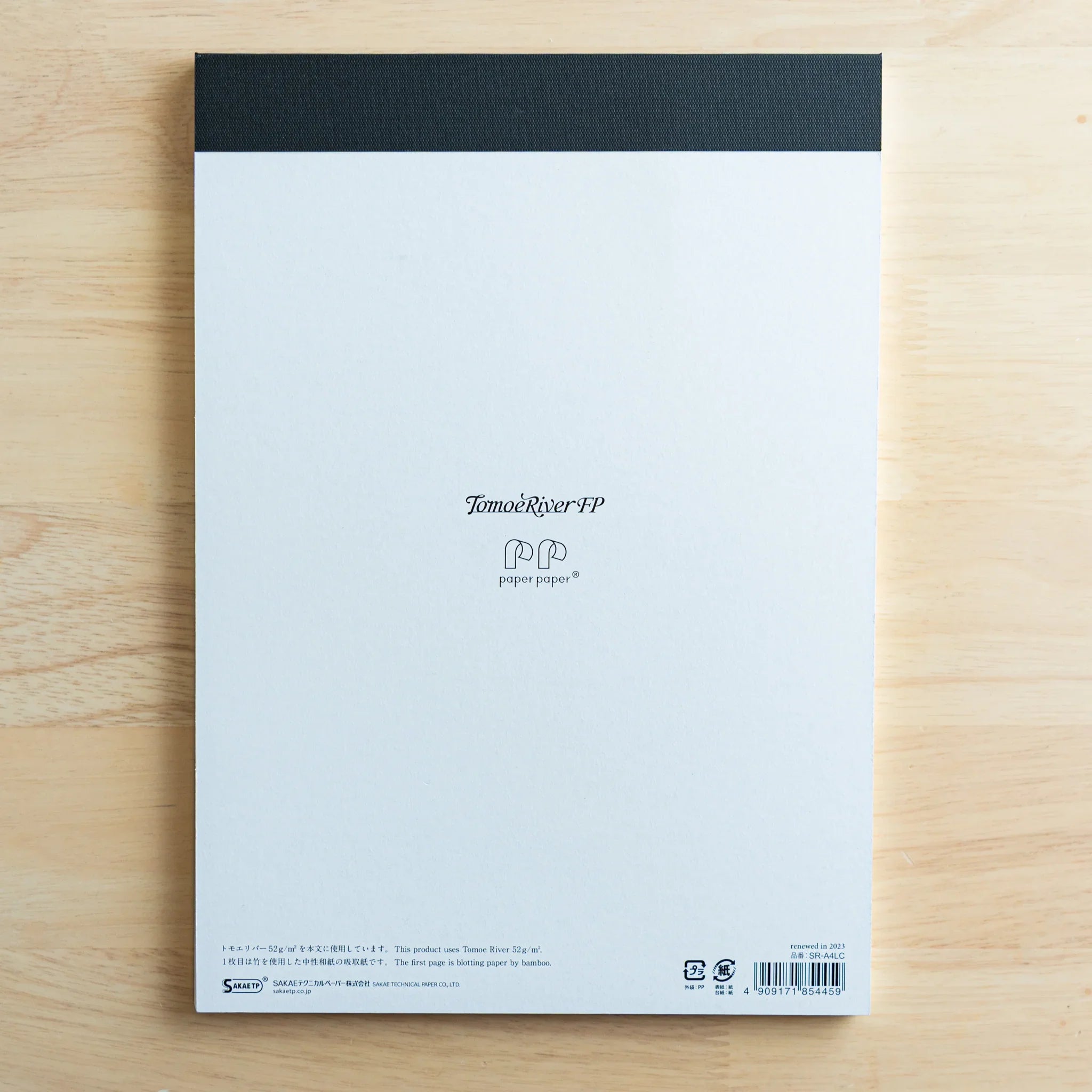 Tomoe River fountain pen writing pad blank interior pages on Japanese ultra-thin paper for fountain pen writing