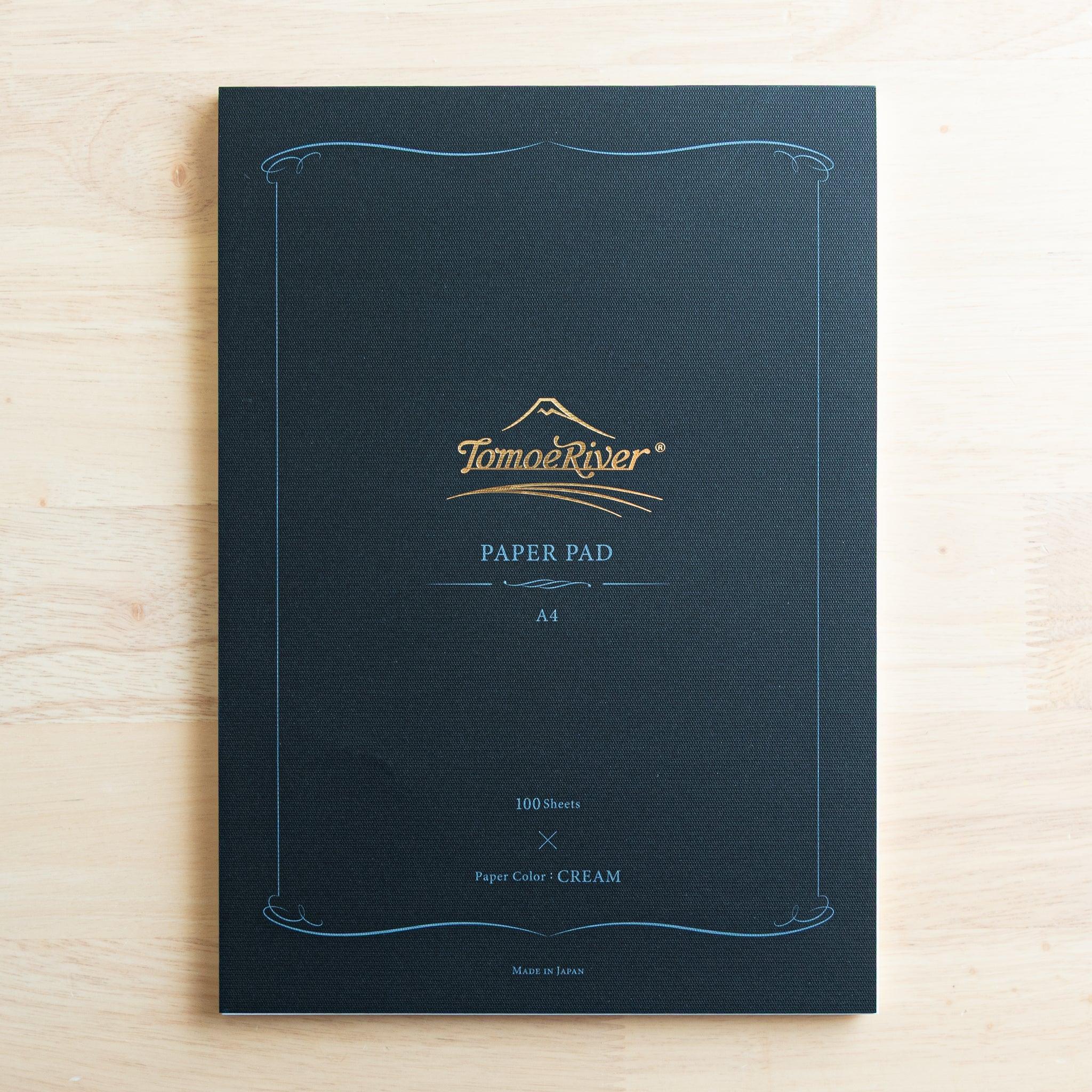 Sanzen Tomoe River fountain pen pad ruled pages featuring ultra-thin Tomoe River Japanese paper for fountain pen writing