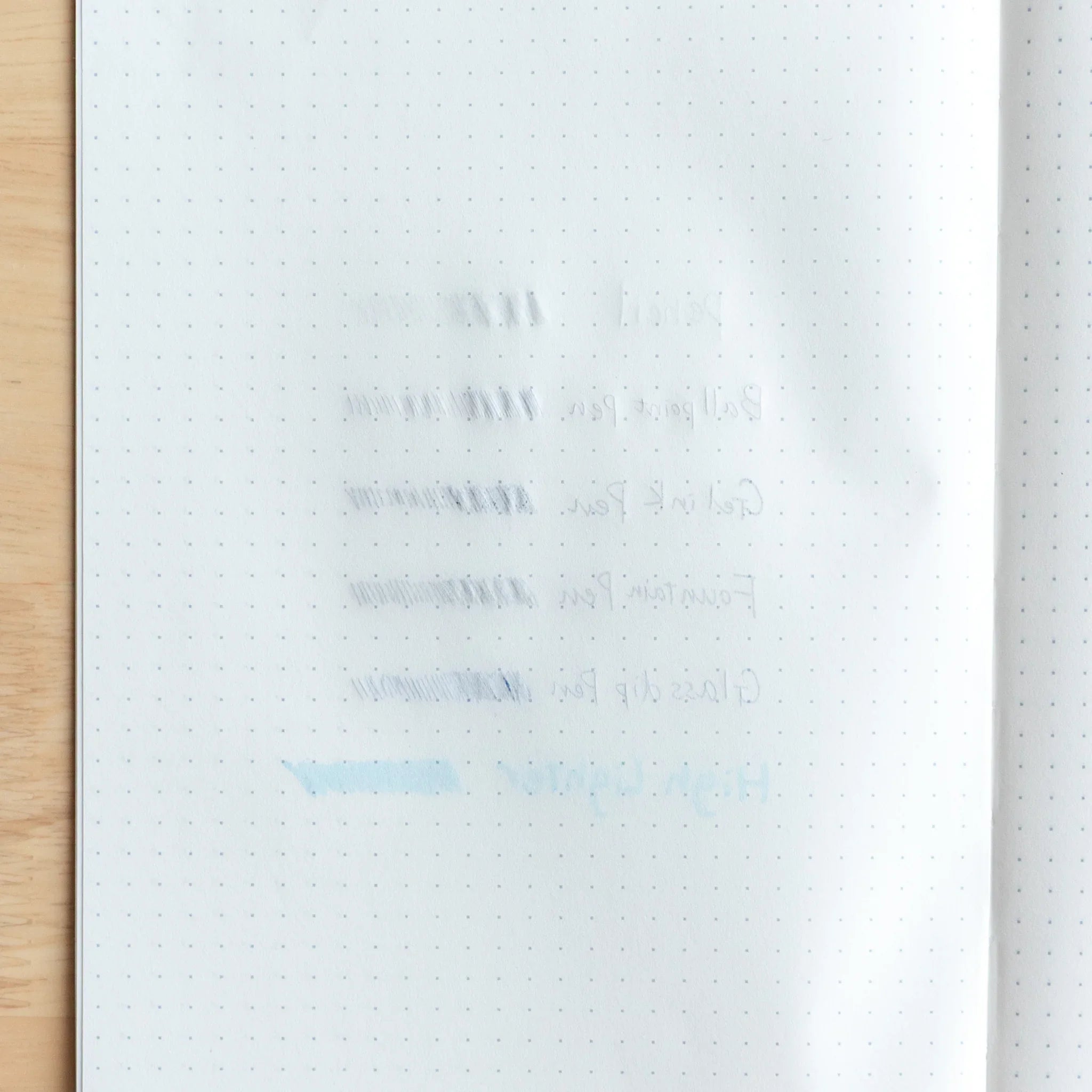 Tomoe River quality paper A5 368-page hardcover, fully opened showing thick crisp pages and quality paper texture