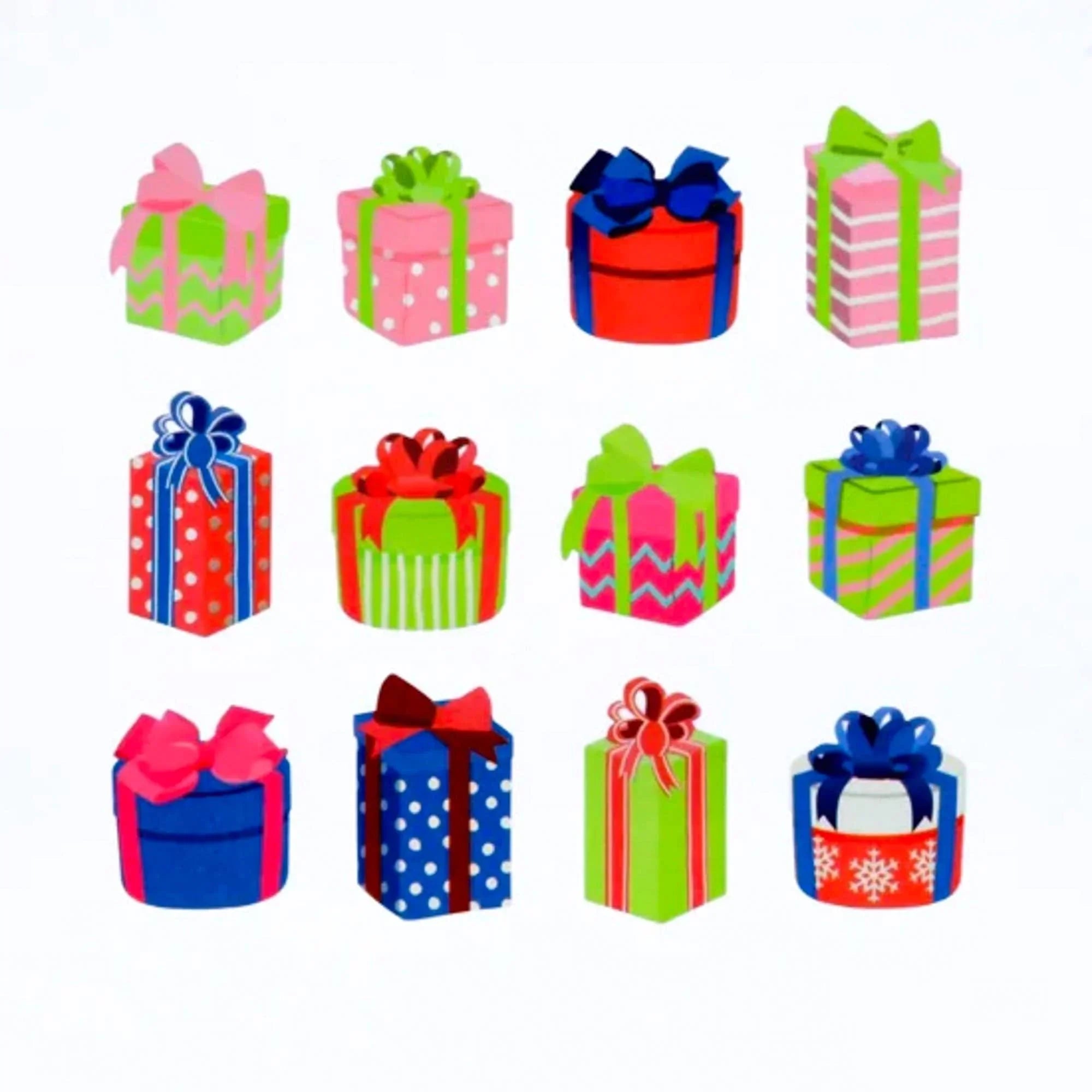 Bande Gift II Japanese washi tape sticker roll showing detailed gift motif self-adhesive colorful stickers