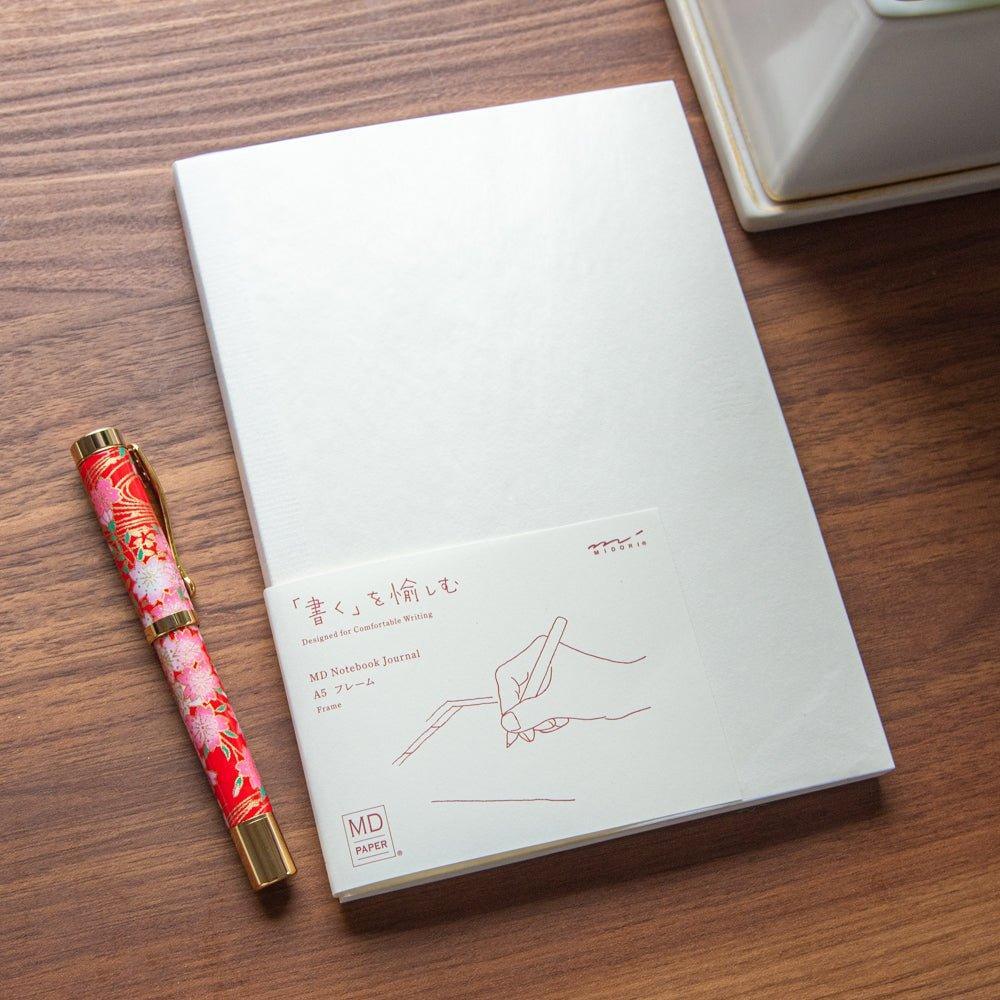 MD Notebook Journal, a refined piece of Japanese stationery for writing enthusiasts.