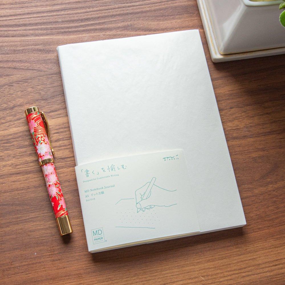 MD Notebook Journal, a refined piece of Japanese stationery for writing enthusiasts.